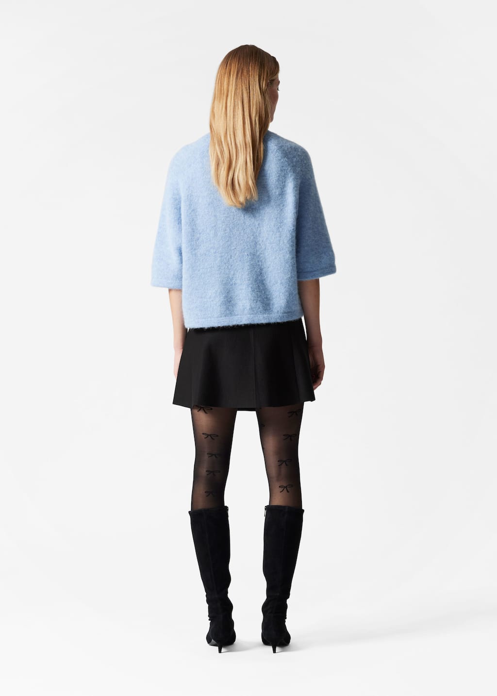Image of Alpaca-Blend Knitted Top