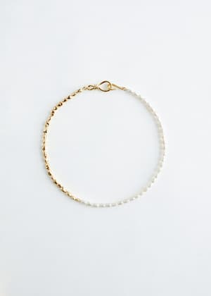 Gold/White