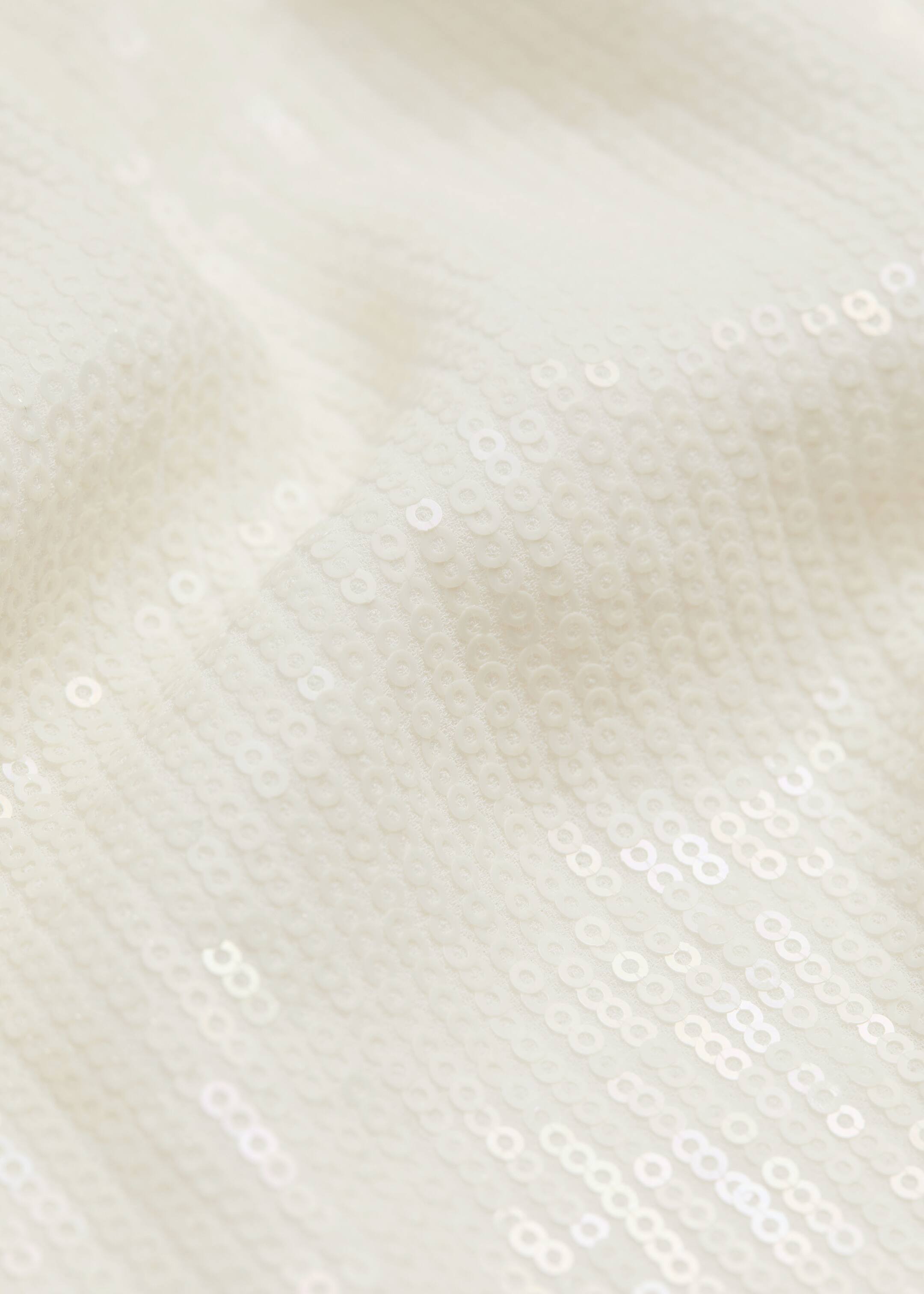 View larger image: Relaxed Sequin Top - Cream - Ladies | H&M GB 2