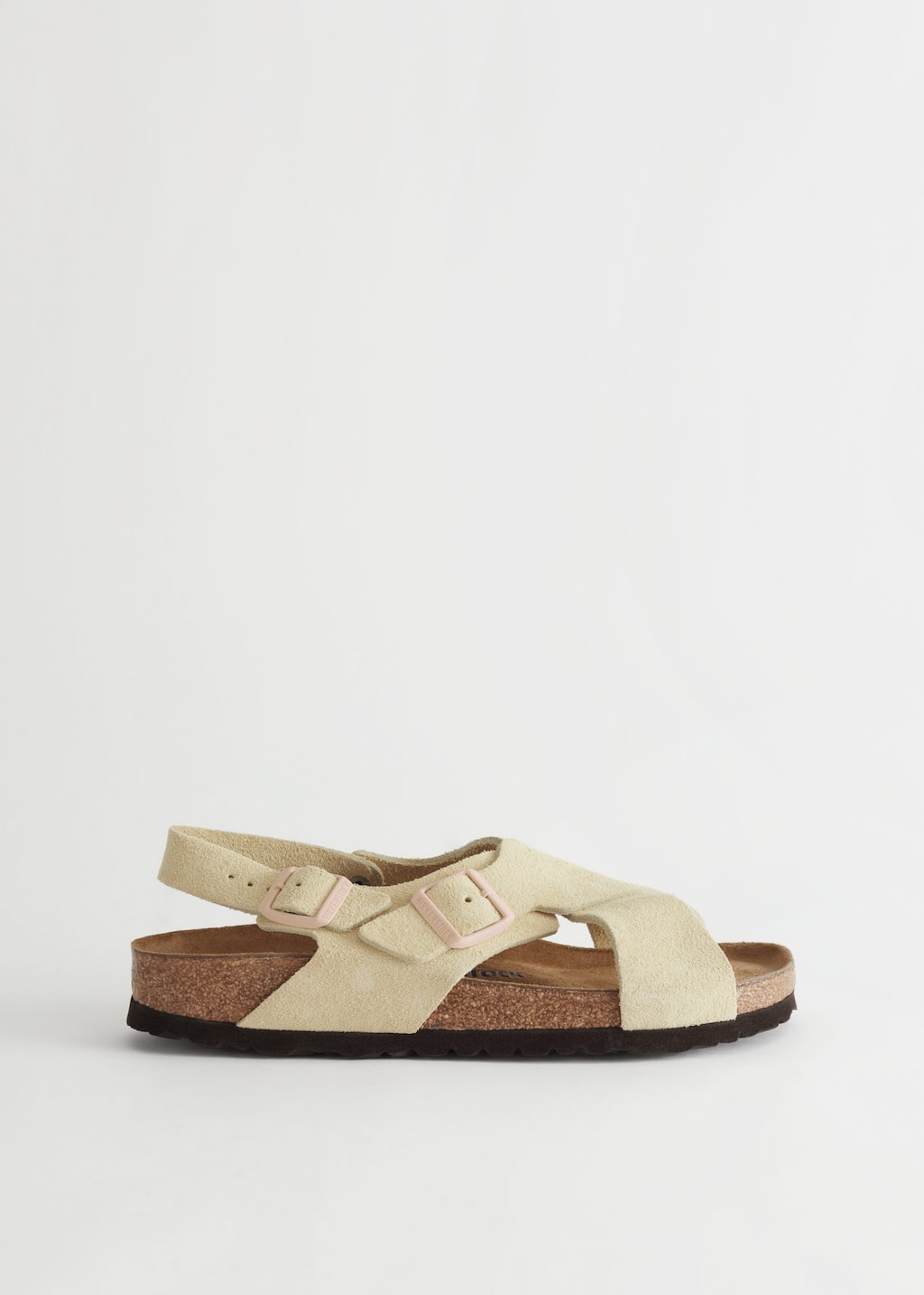 Birkenstock Tulum Suede Sandals - Beige - Bodegón