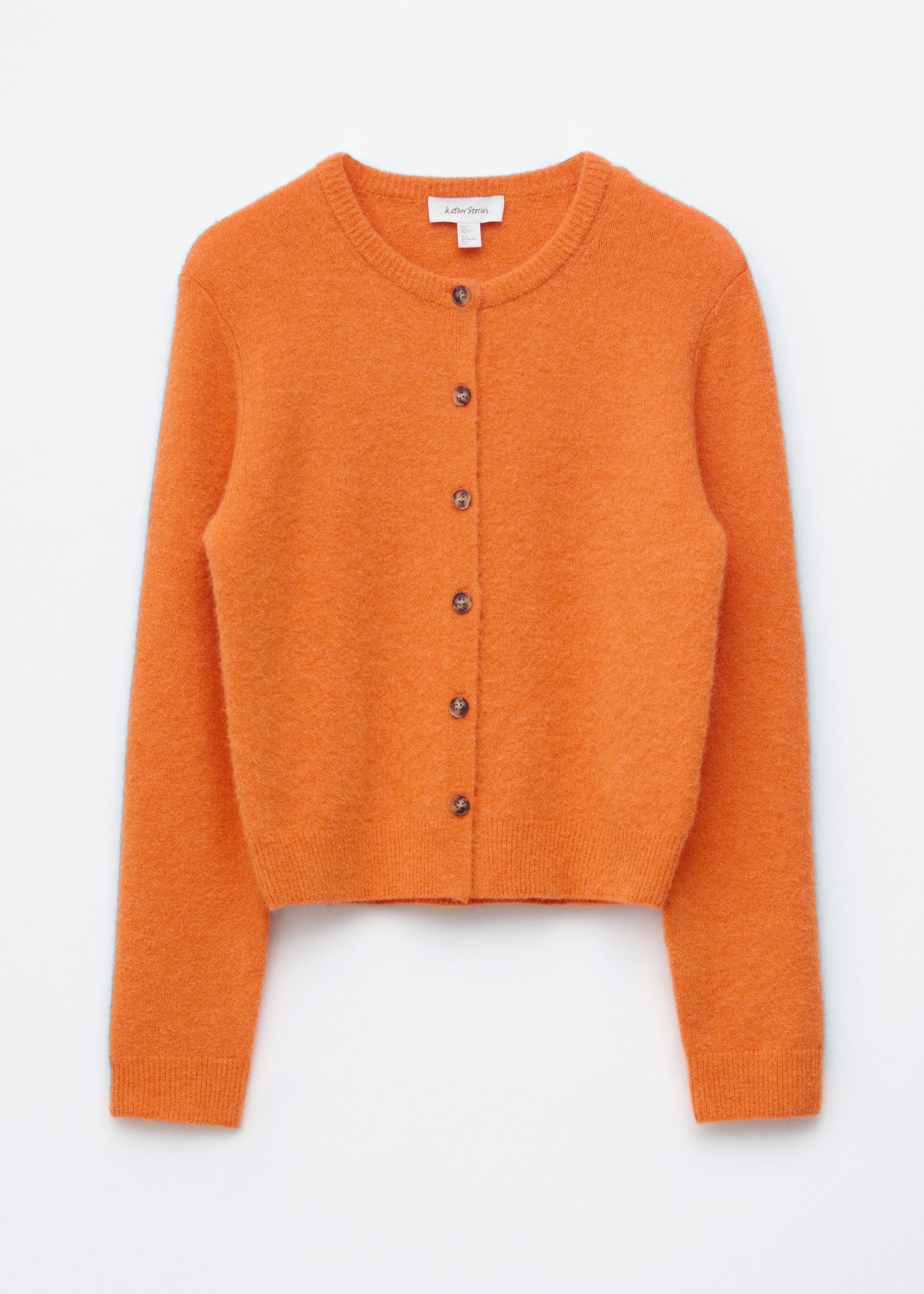 Alpaca-Blend Cardigan