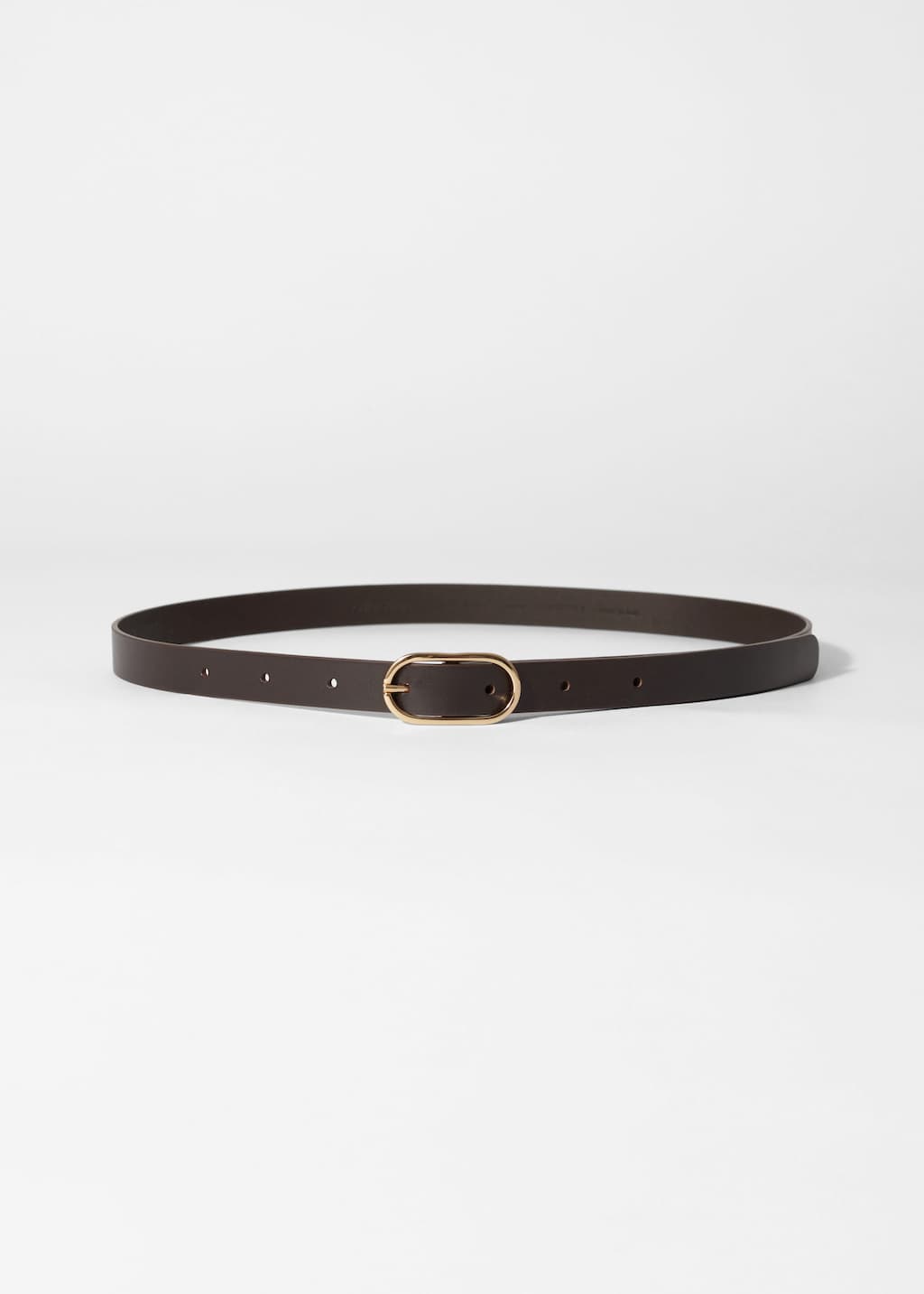 Image of Slim Leather Belt