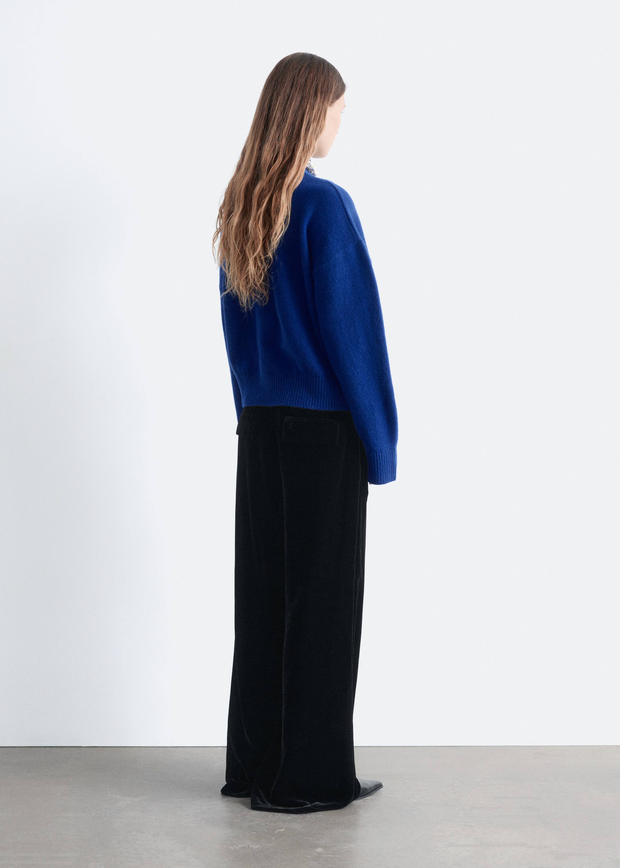 View larger image: Turtleneck Jumper - Bright Blue - Ladies | H&M GB 5
