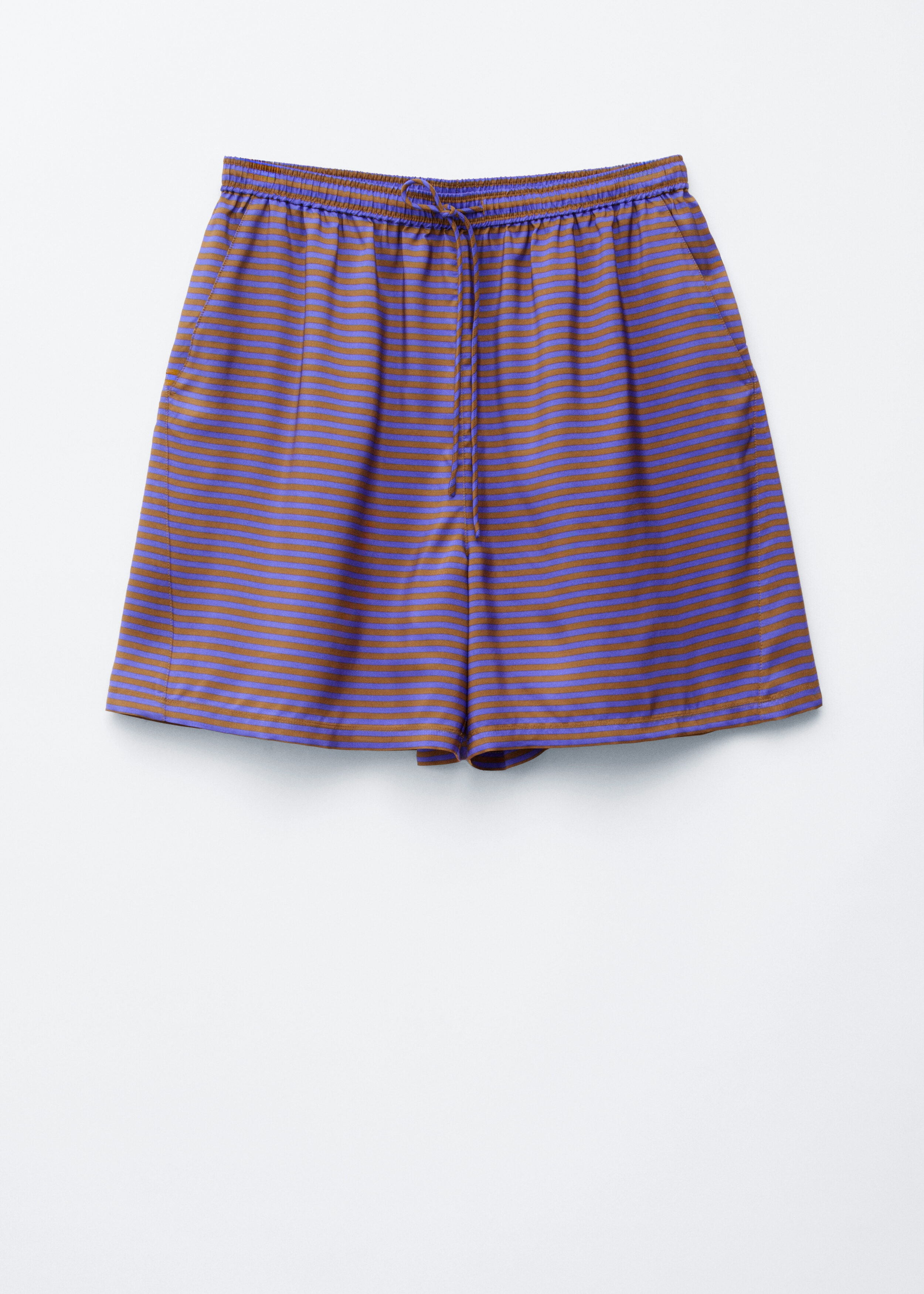 Silk Drawstring Shorts