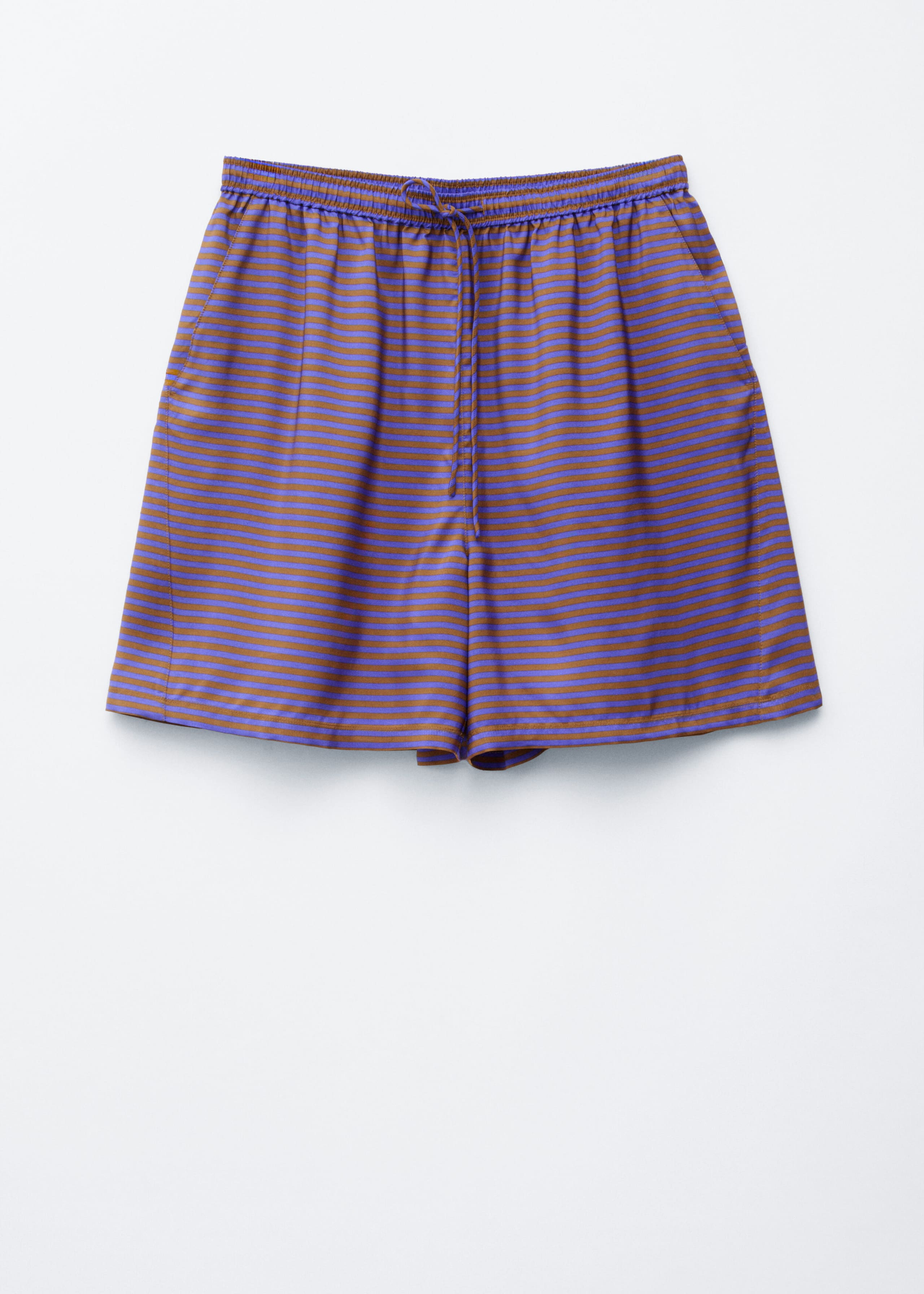 Image of Silk Drawstring Shorts