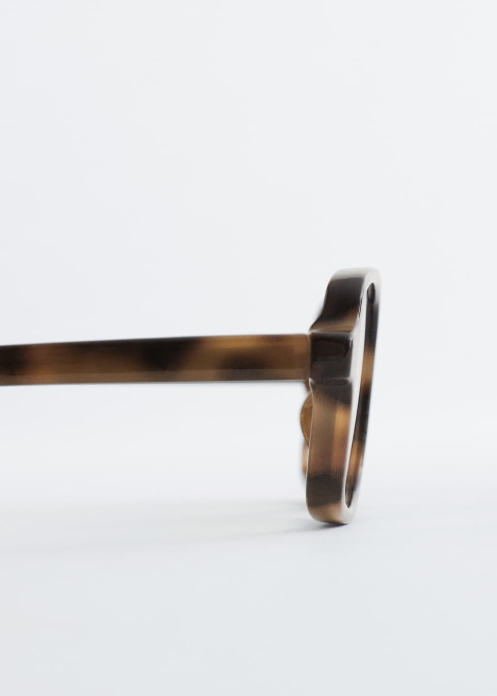 Image of Elongated Rectangular-Frame Sunglasses