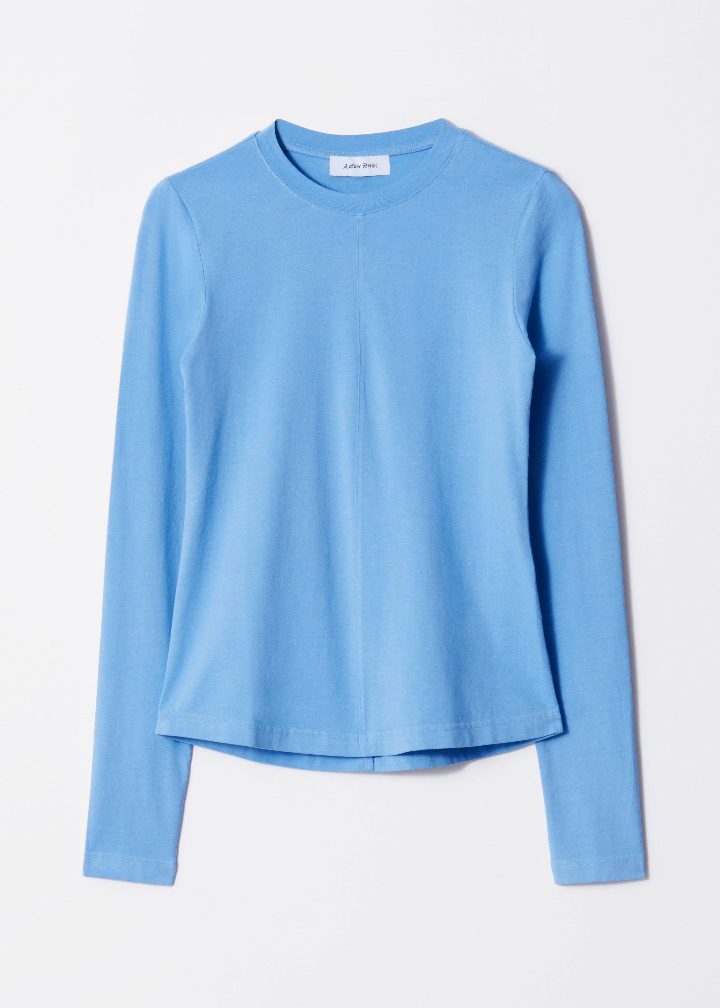Slim Long-Sleeve Top - Light Blue - & Other Stories US