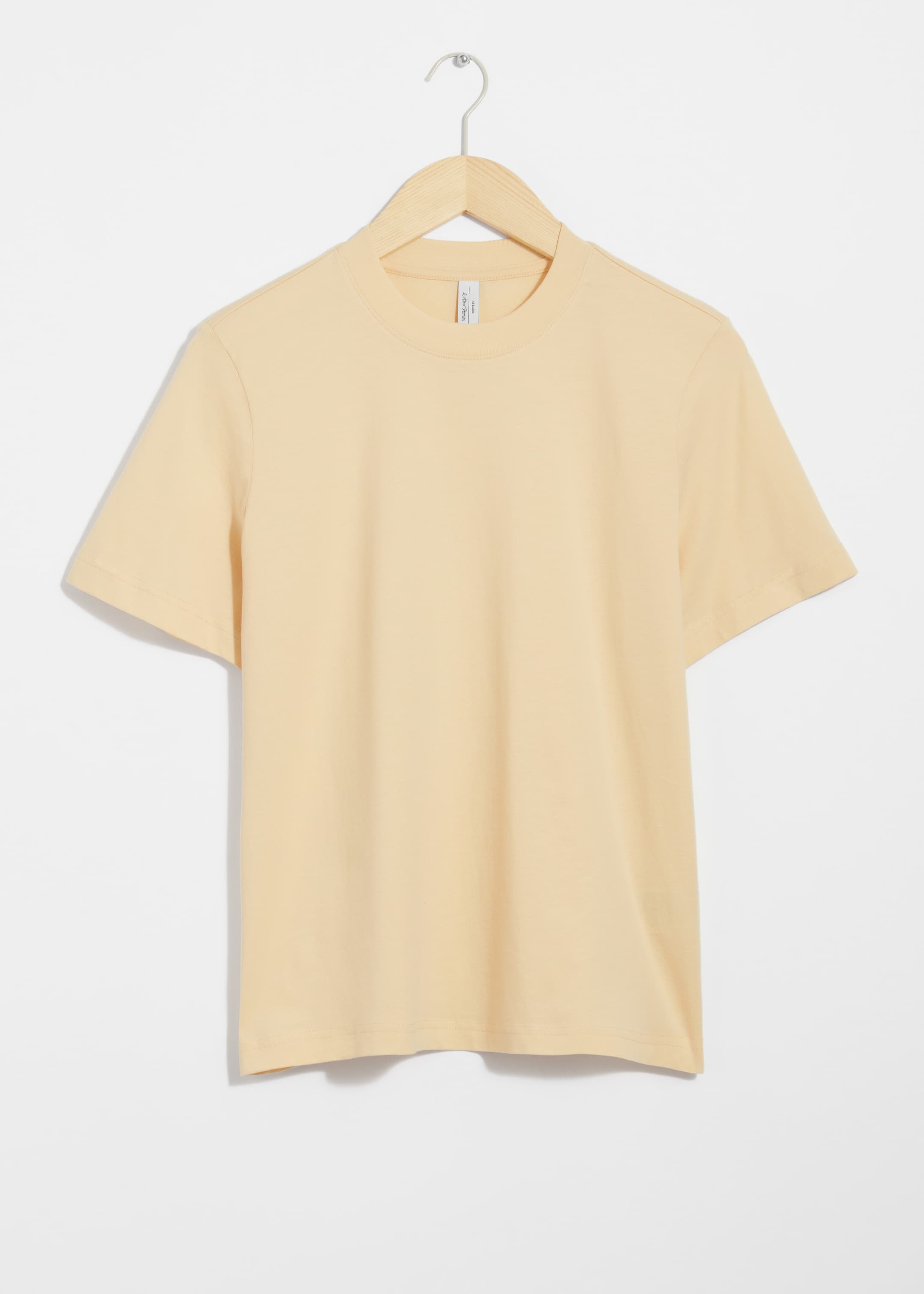 Agrandir l'image: T-shirt à col ras du cou - Jaune - FEMME | H&M BE 1