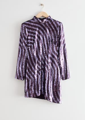 Purple Sequins
