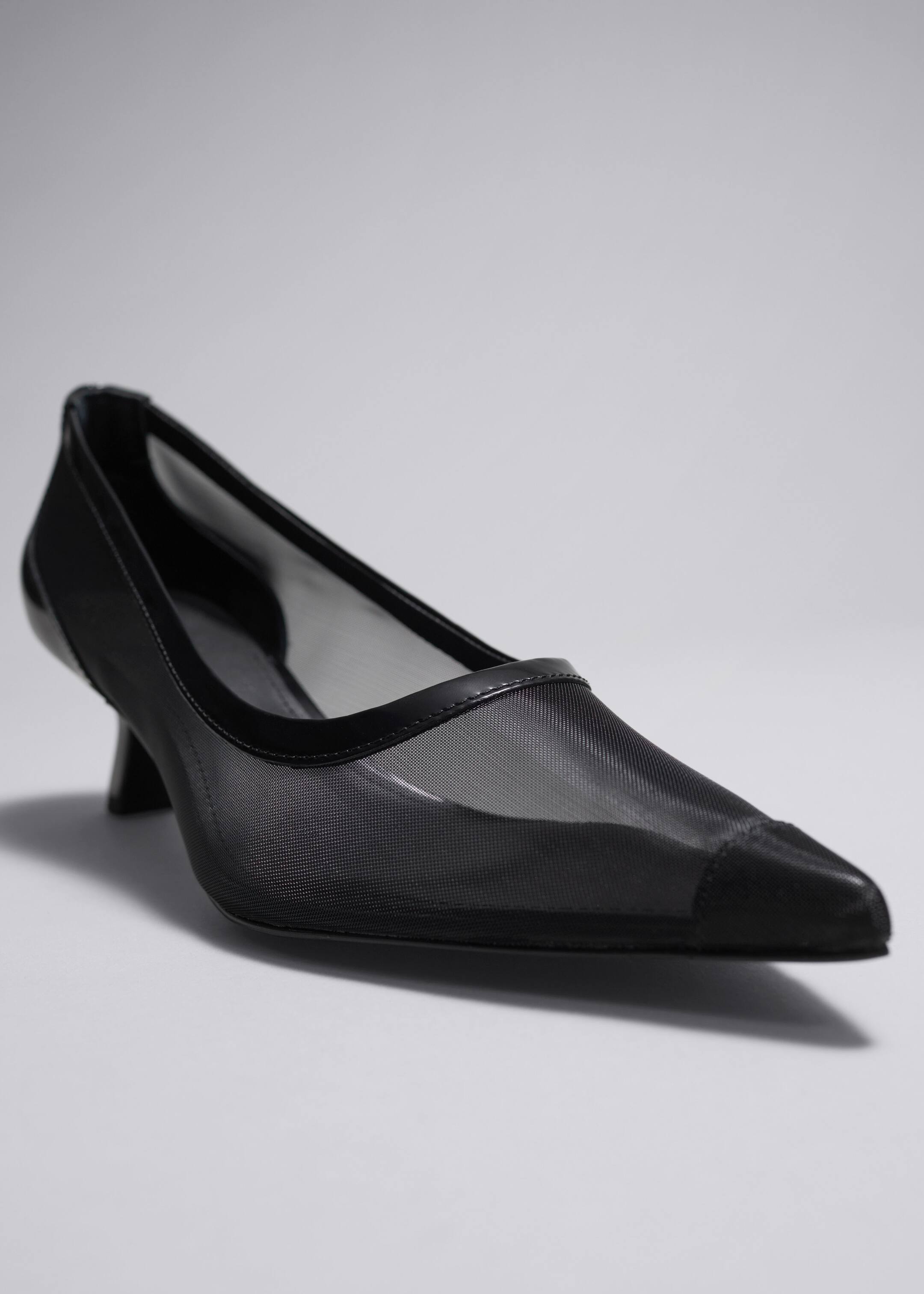 Zobacz większy obraz: Spiczaste czółenka - Czarny - ONA | H&M PL 4