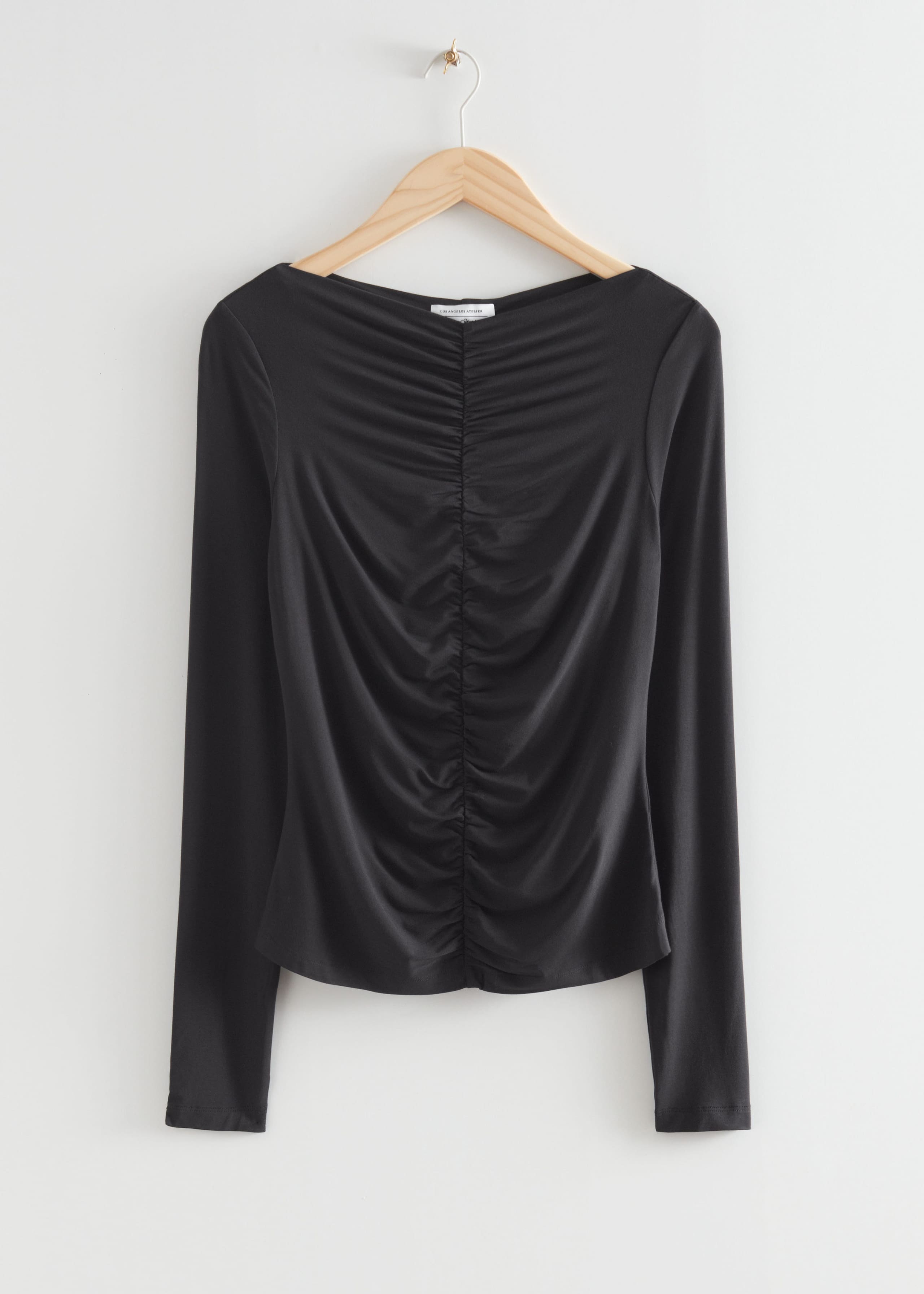 FittedRuchedTop - Bright Green - Natura morta