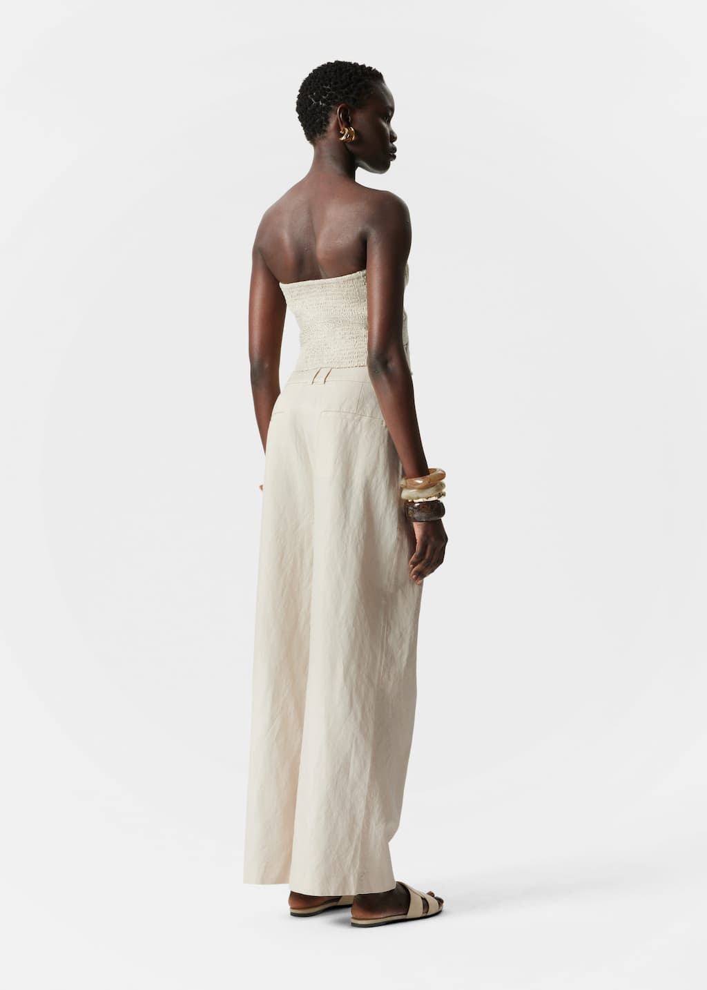 Image of Top bandeau escultural