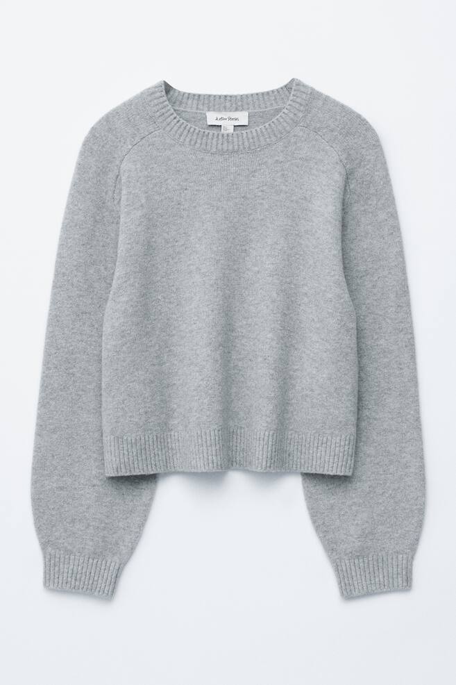 Maglione - Grigio chiaro/Rosa chiaro - 1