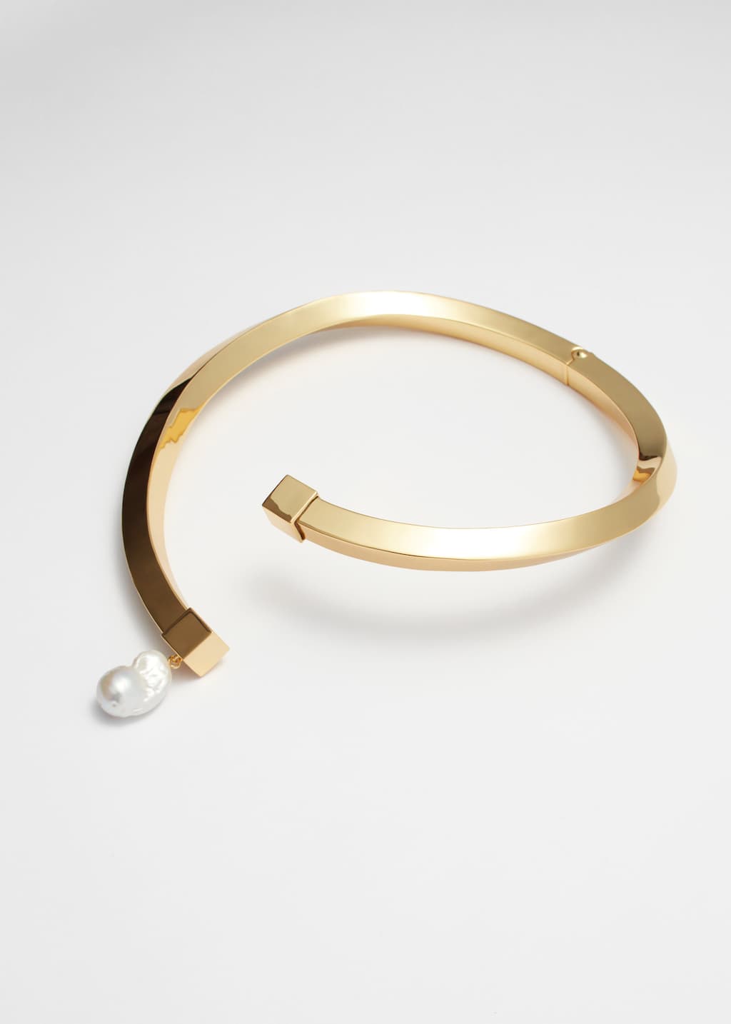 Choker con perle d'acqua dolce - Oro - Natura morta