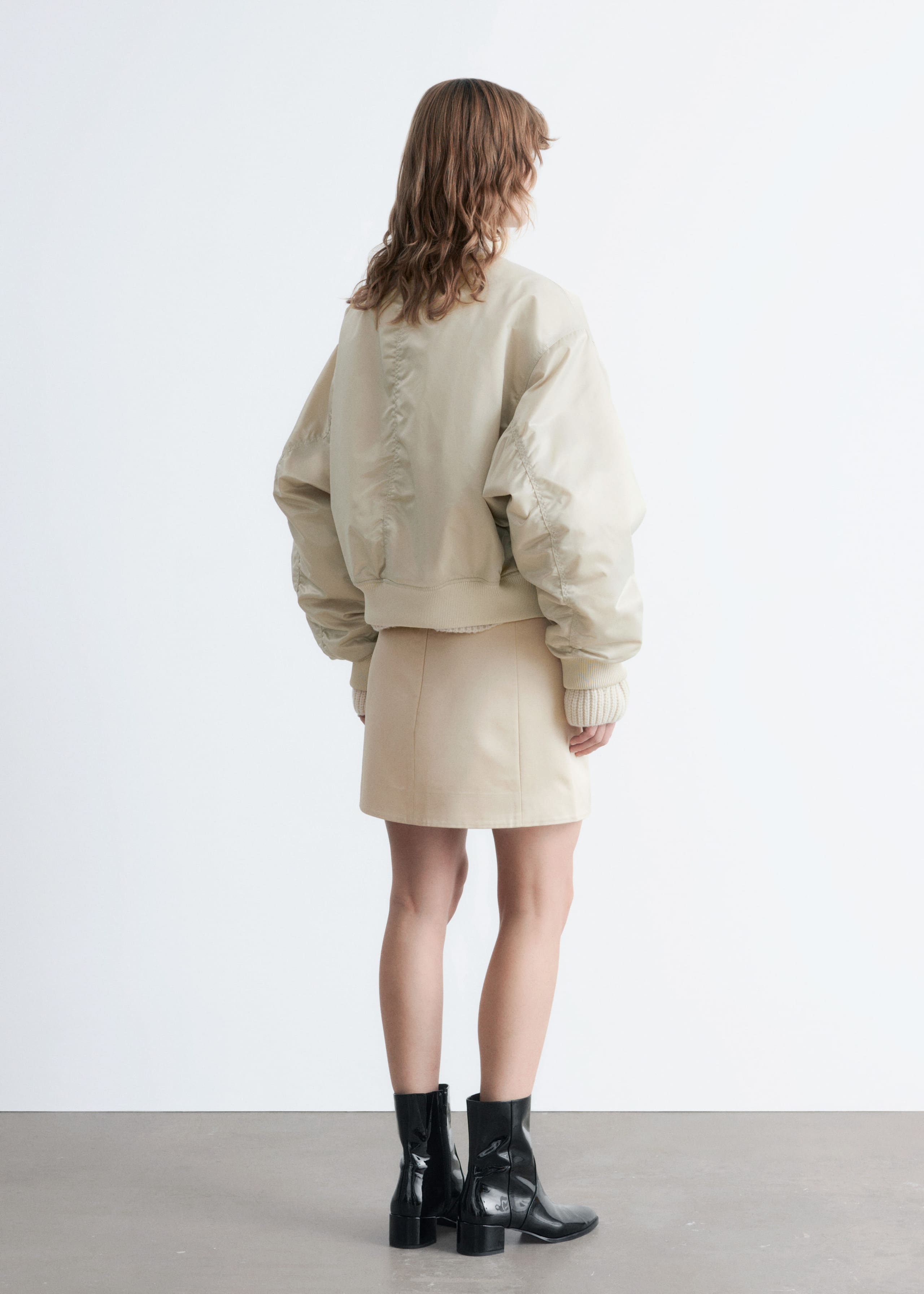 Image of Padded Bomber Jacket