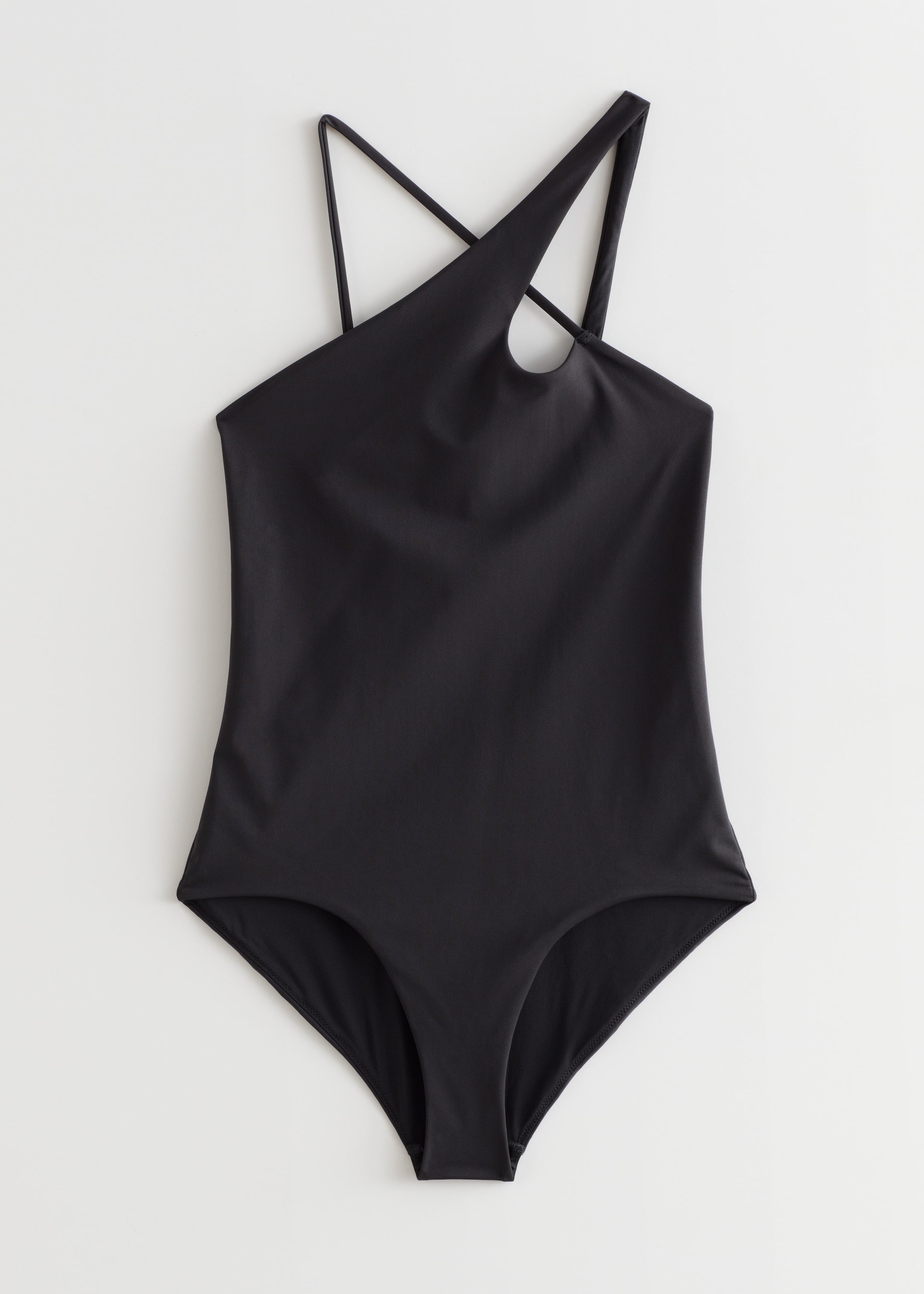 View larger image: Asymmetric Swimsuit - Black - Ladies | H&M GB 1