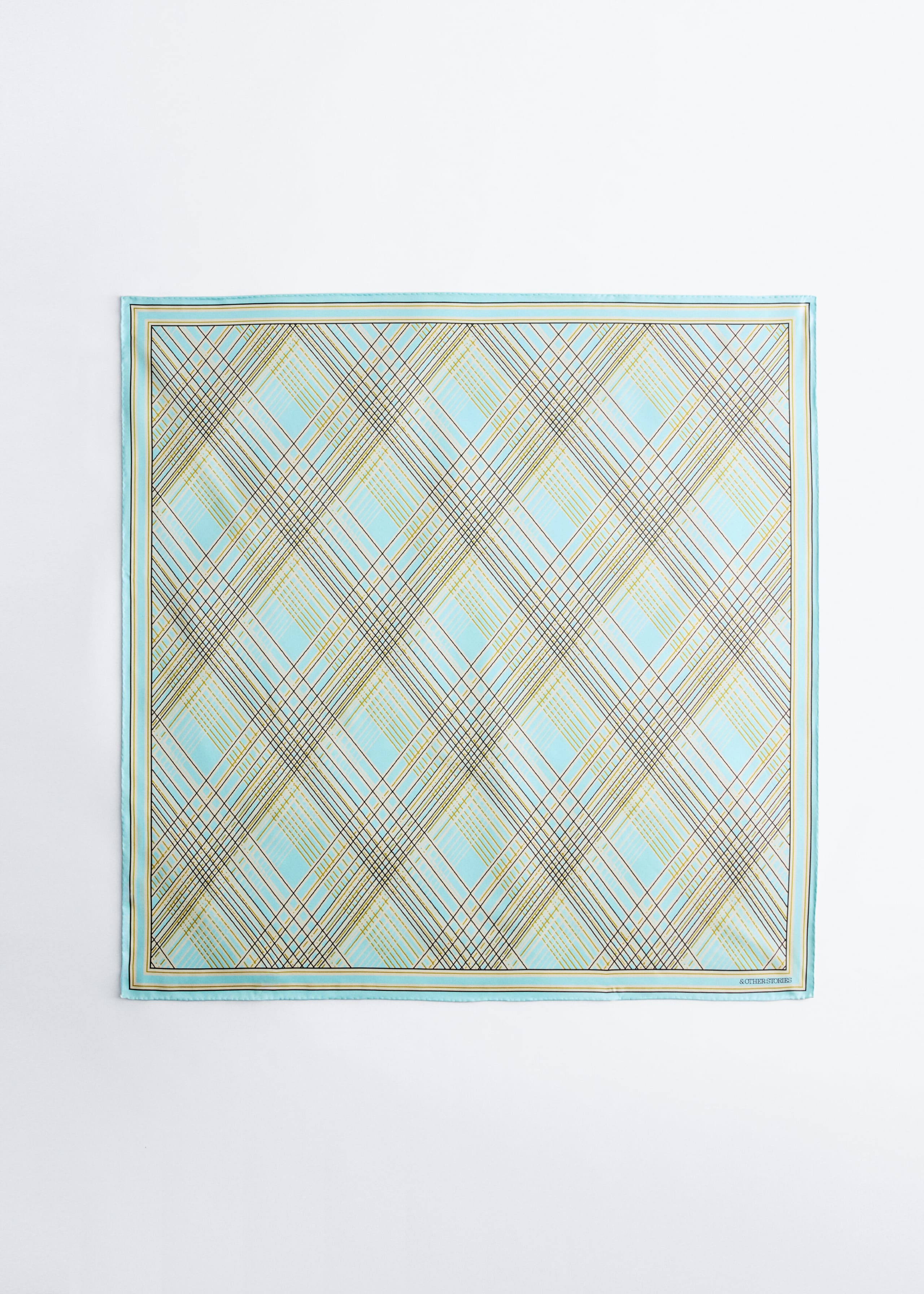 Image of Printed Silk Scarf