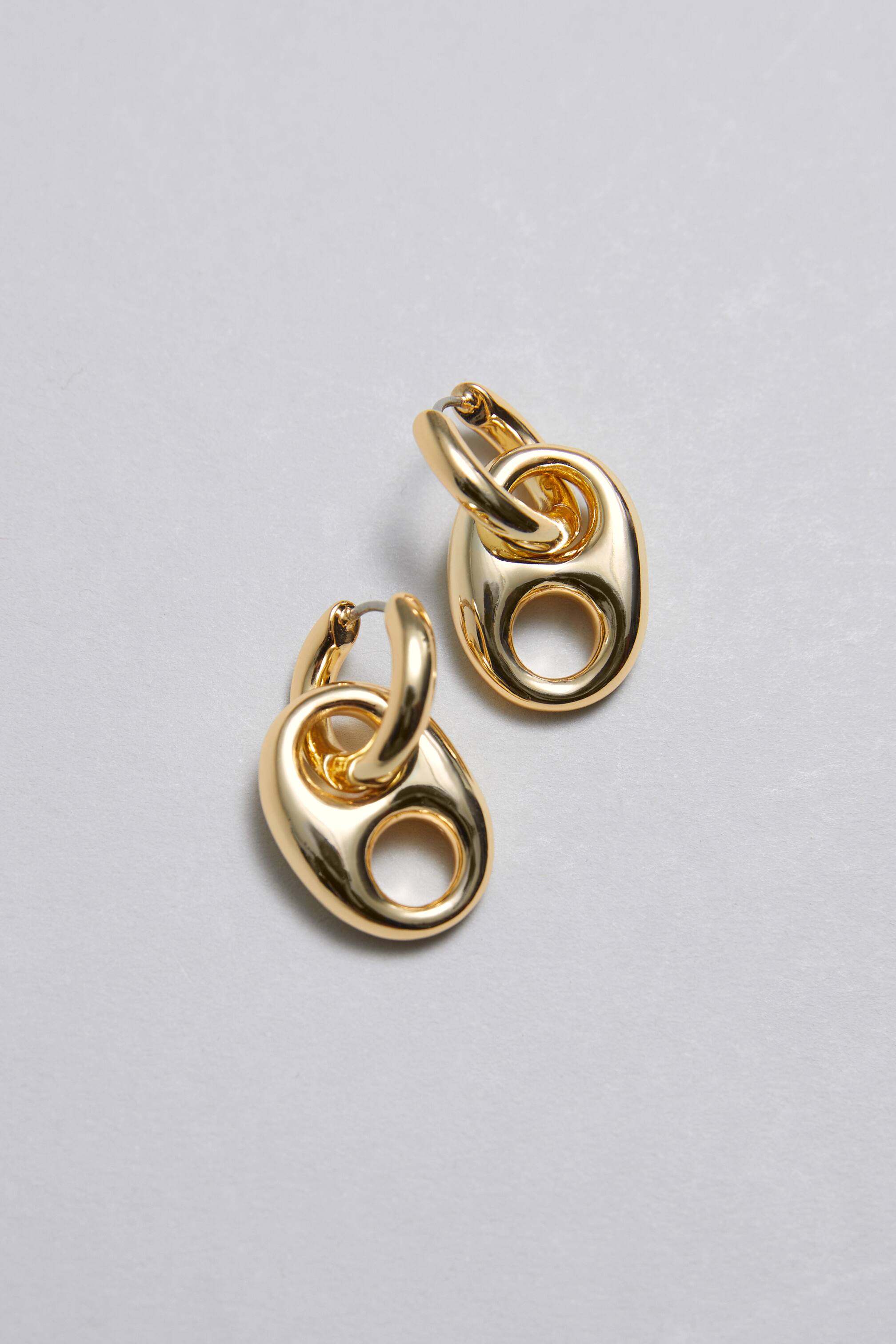View larger image: Chunky Interchangeable Hoops - Gold - Ladies | H&M GB 1