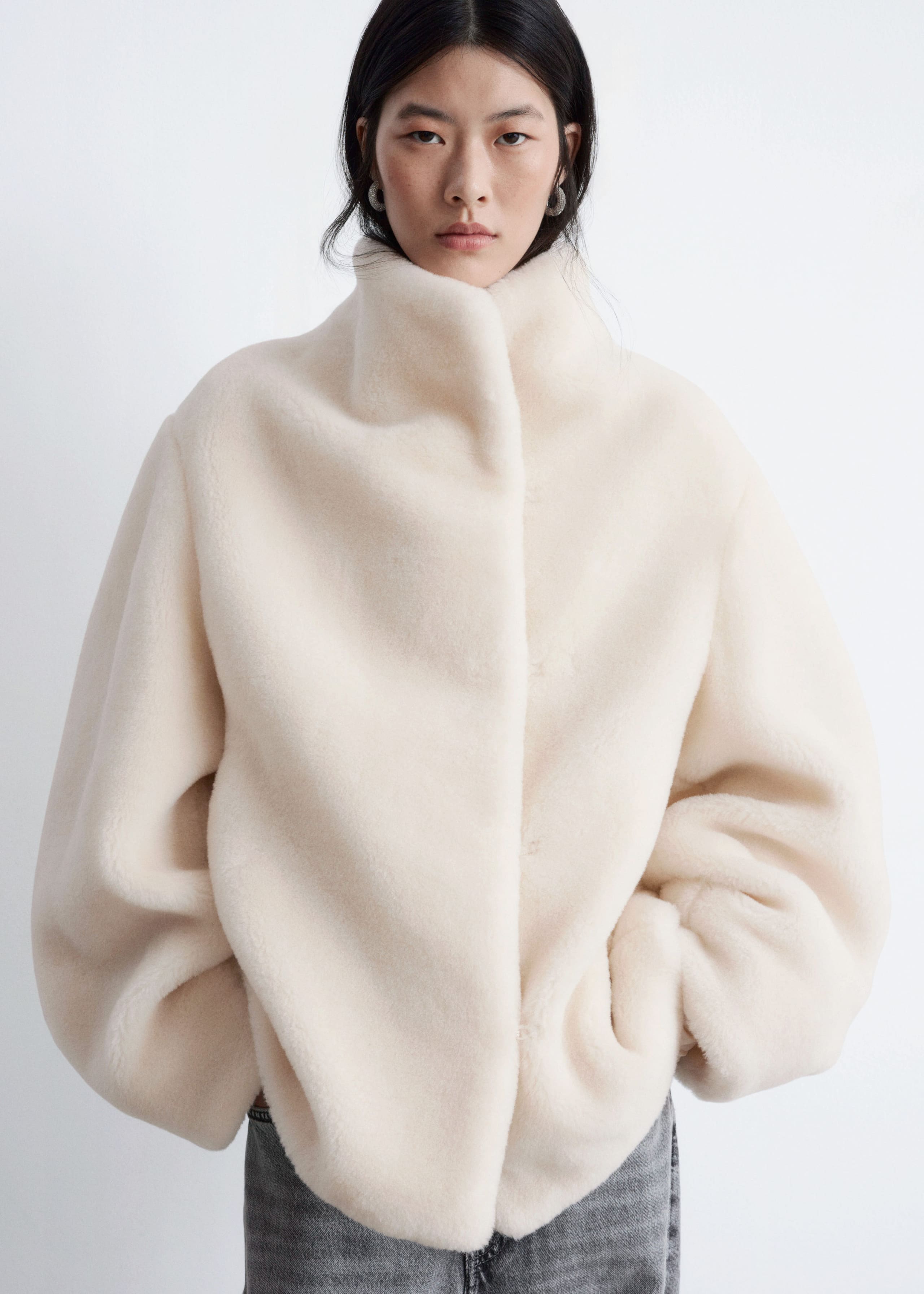 Image of Jacke aus Faux Fur