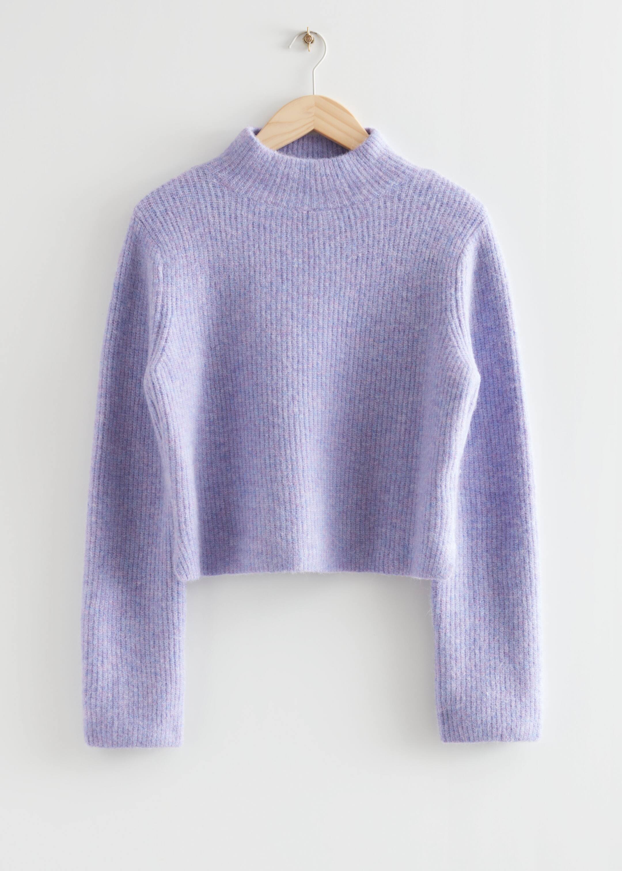 Ingrandisci l'immagine: Boxy Heavy Knit Jumper - Lavender - DONNA | H&M CH 1