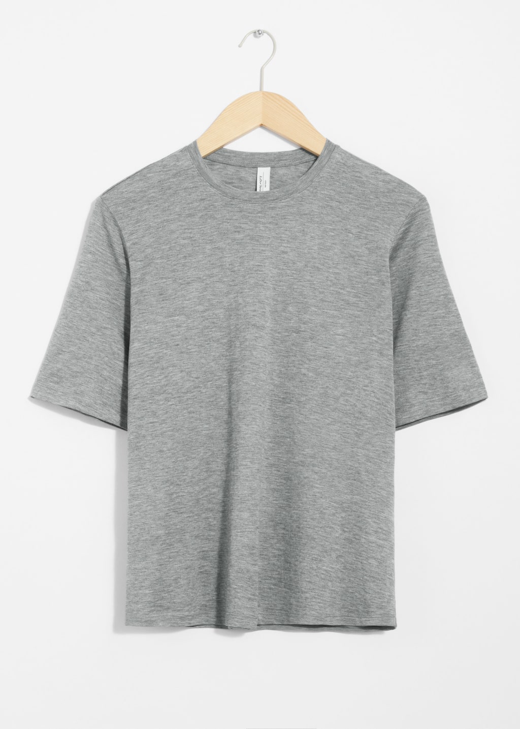 T-shirt en soie mélangée