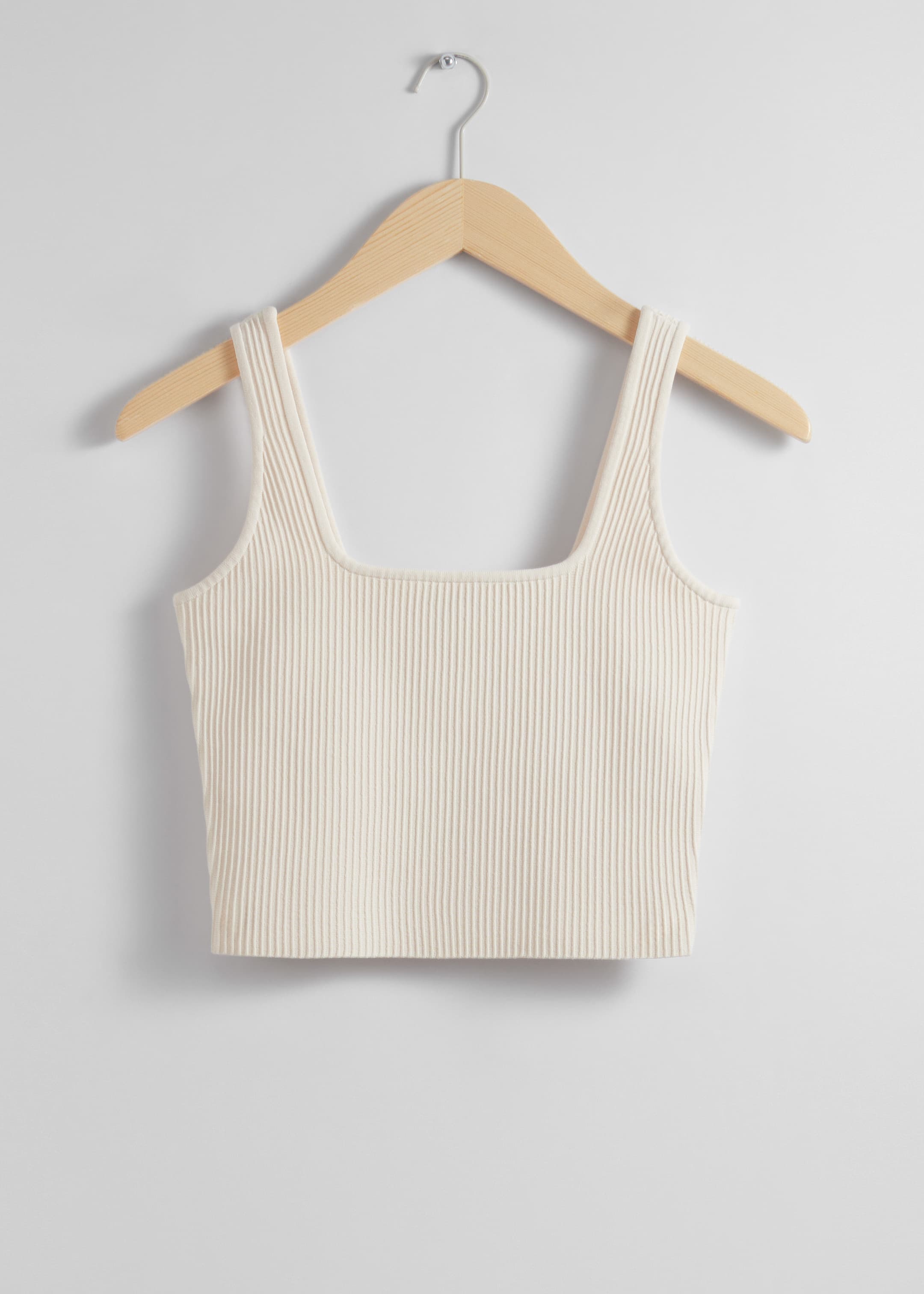 Ver imagen más grande: Camiseta recortada - Blanco - MUJER | H&M ES 1