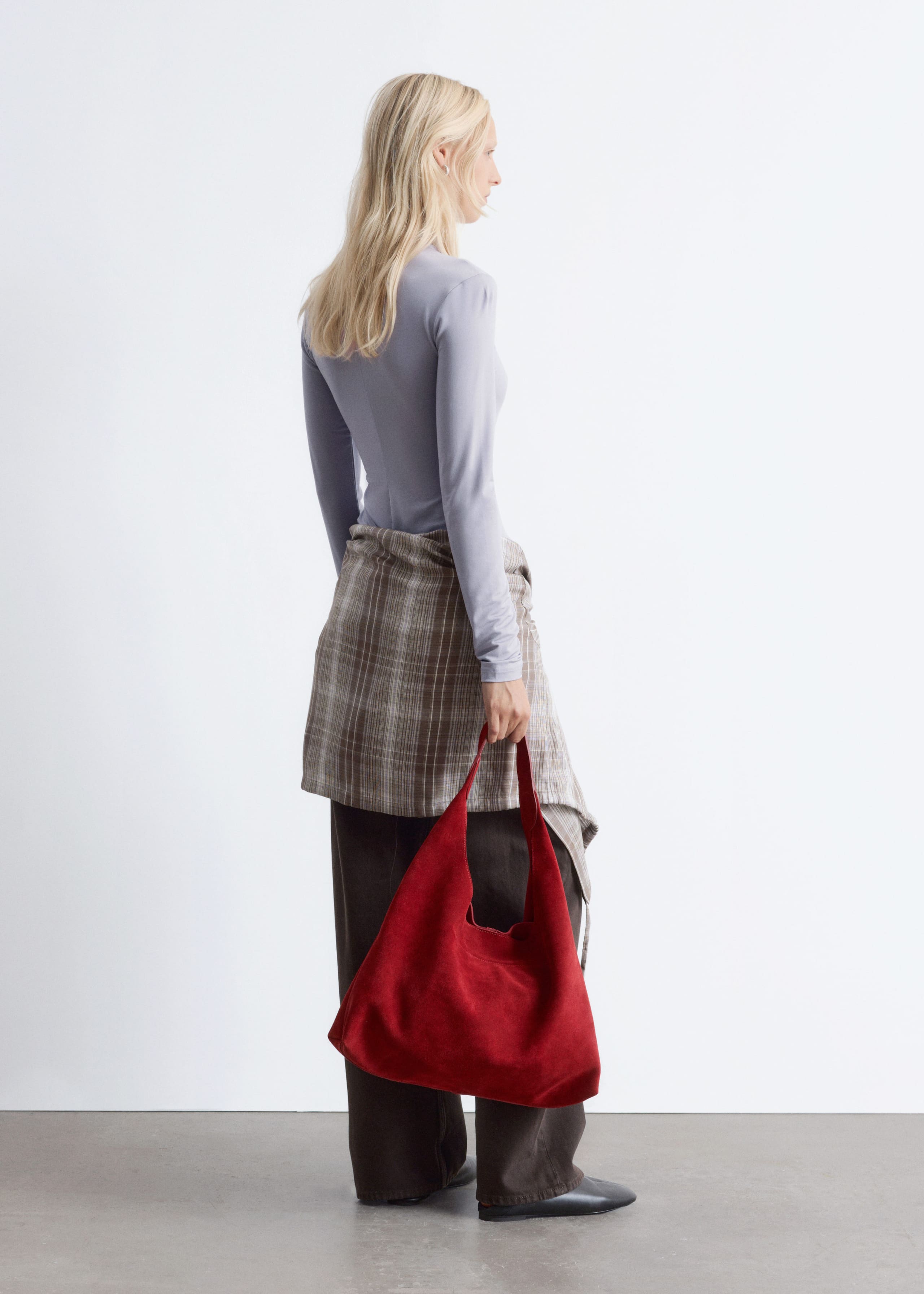 Image of Slim Fit Turtleneck Top