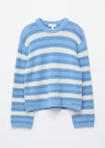 Light Blue/White Stripes