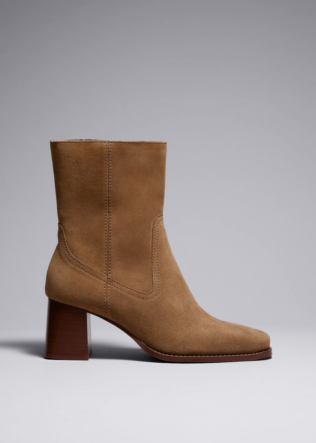 Bottines classiques en cuir - Beige - Still Life