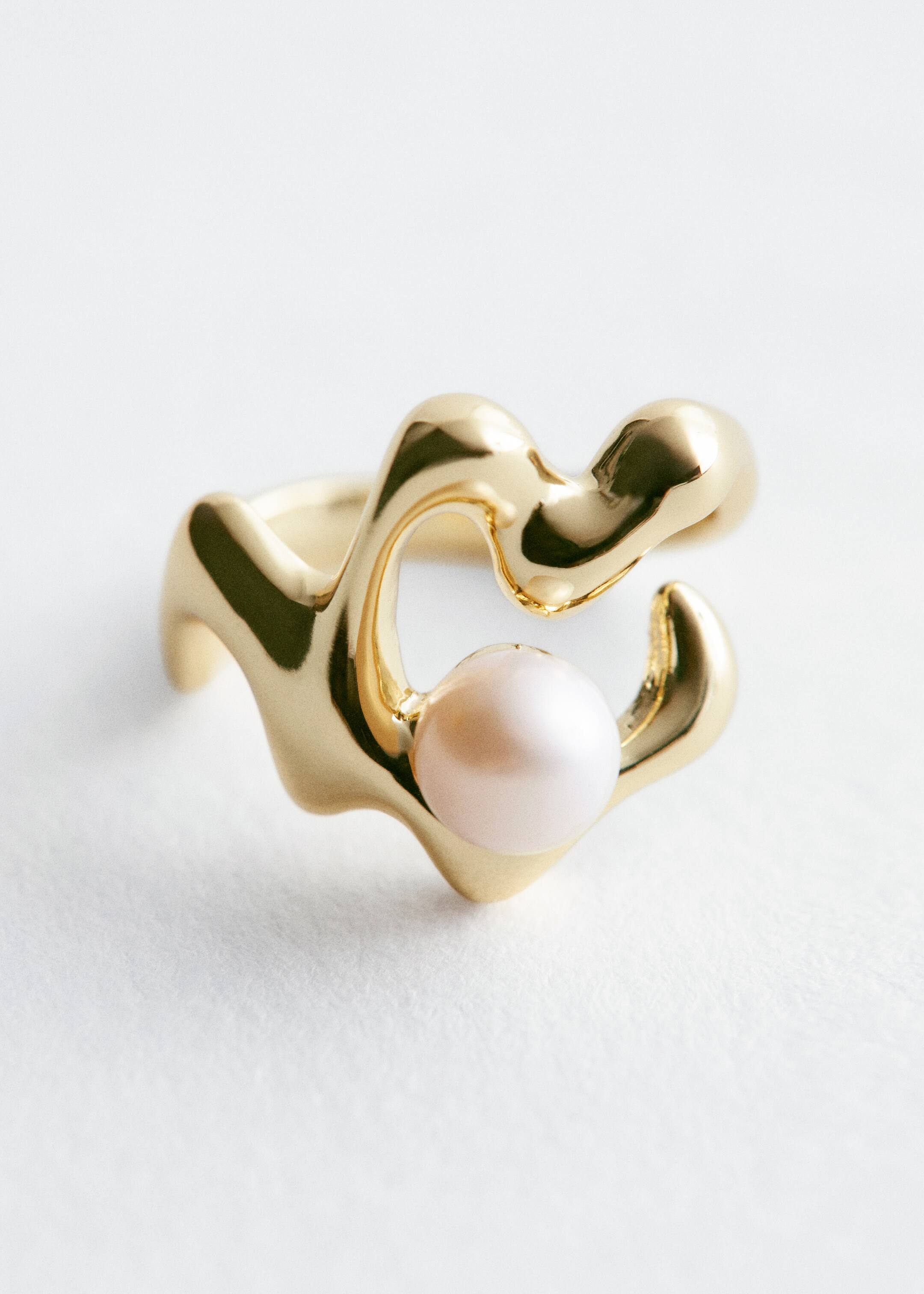 Größeres Bild ansehen: Ring mit Süßwasserperlen - Gold - Ladies | H&M DE 2