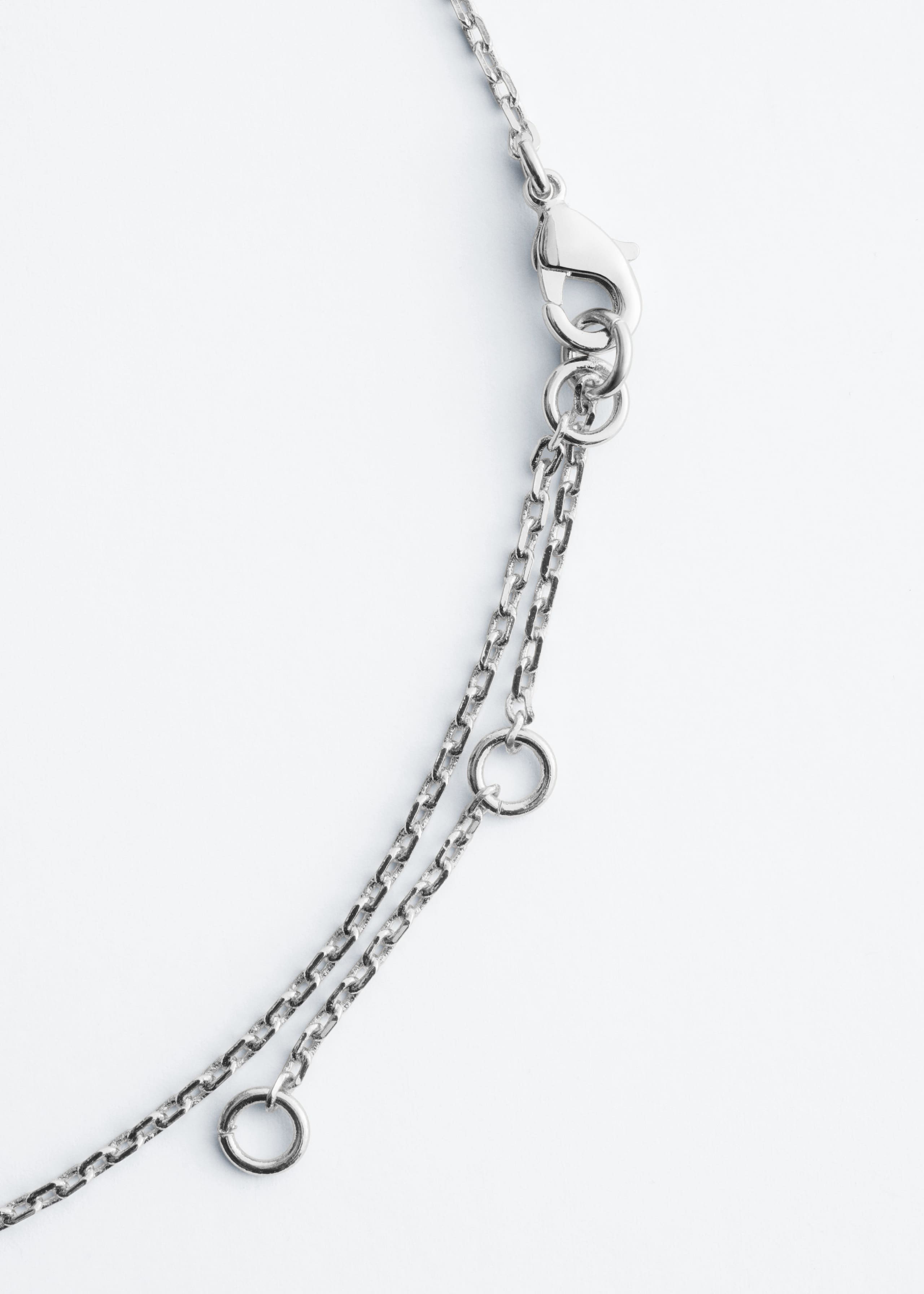 Heart Pendant Necklace - Silver - Still Life