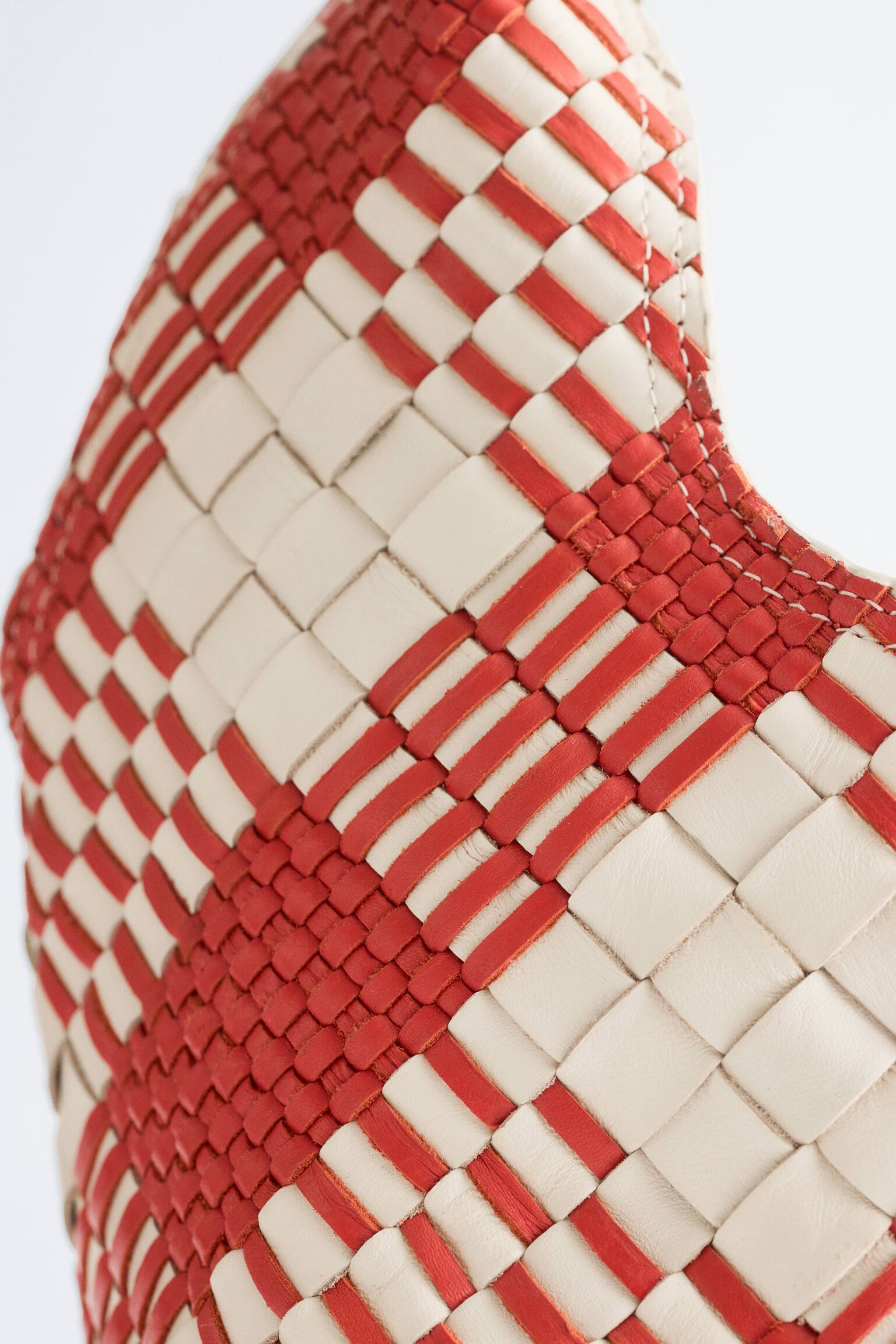 Mala tote em pele entrançada - 7