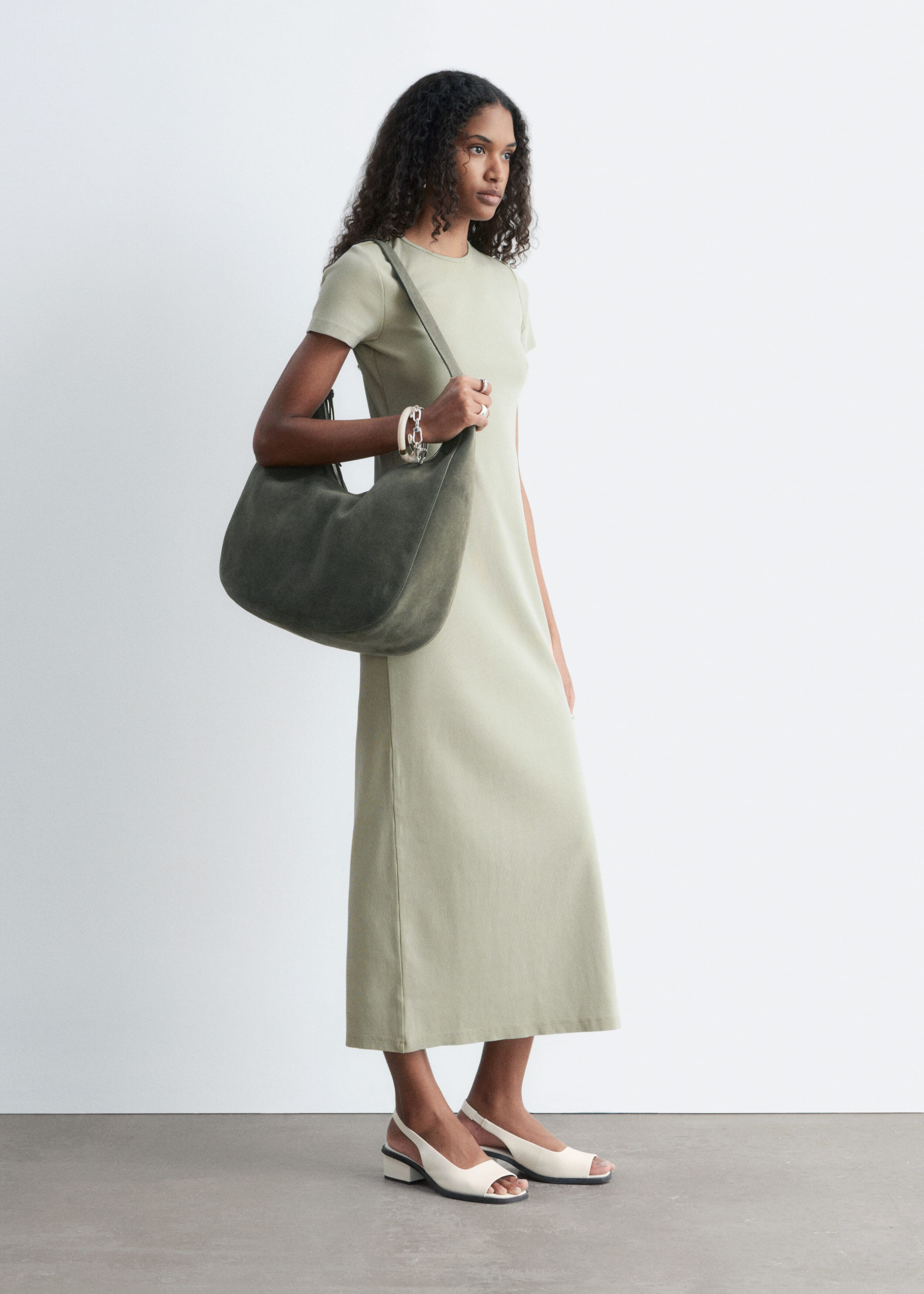 Image of Midikleid aus Jersey