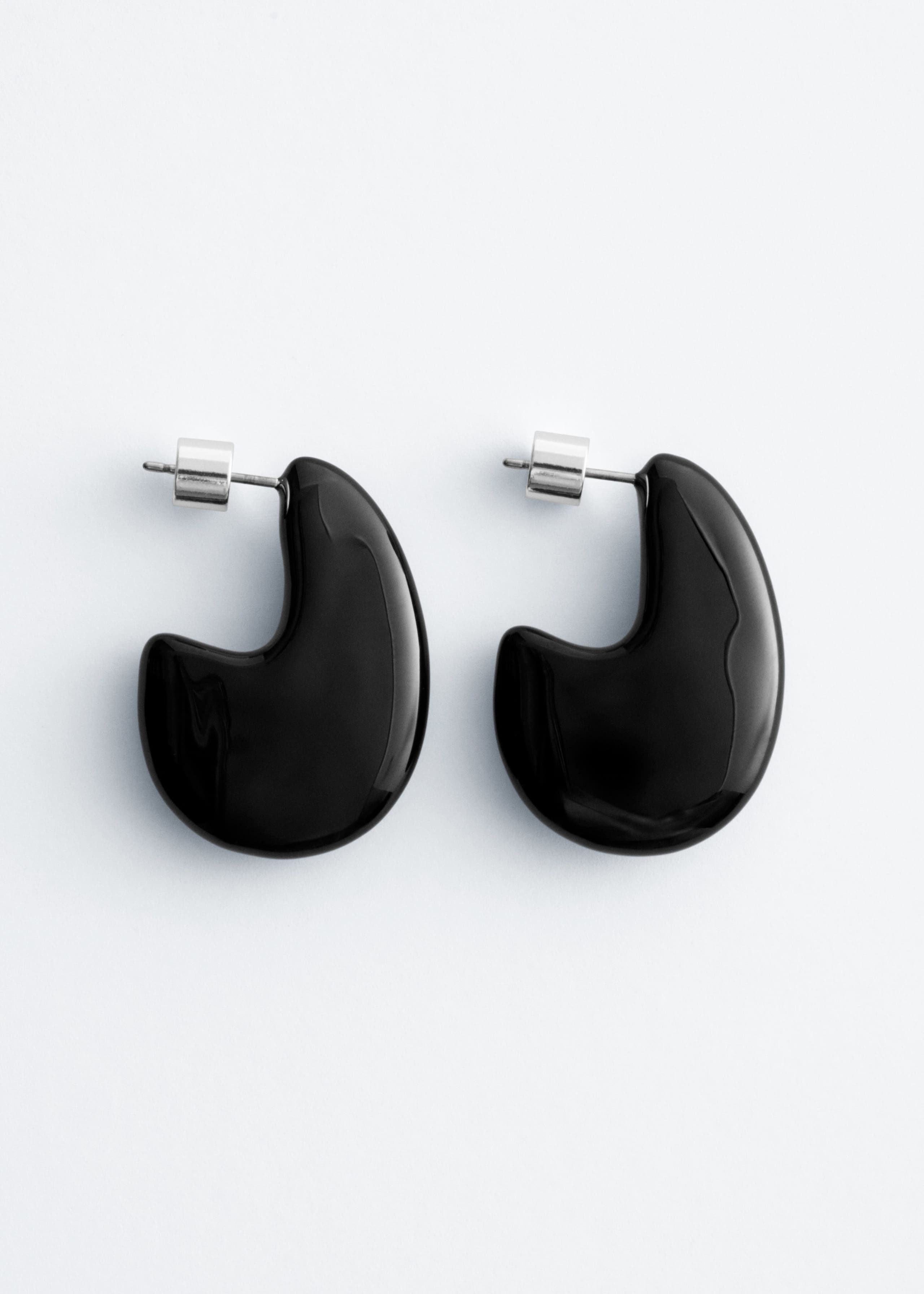Image of Chunky Droplet Earrings