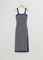Dark Blue/White Striped