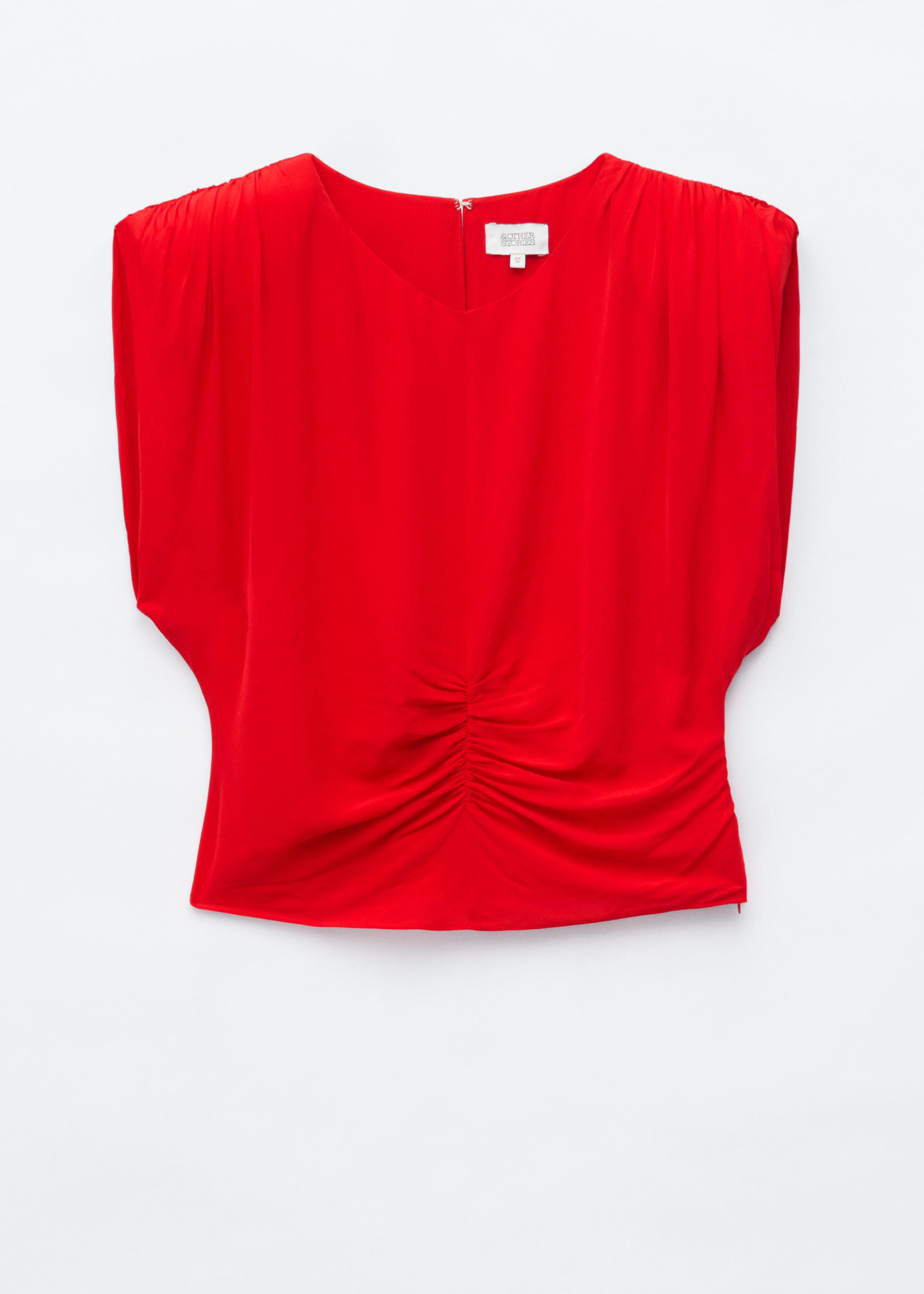Haut froncé sans manches - Rouge - Still Life