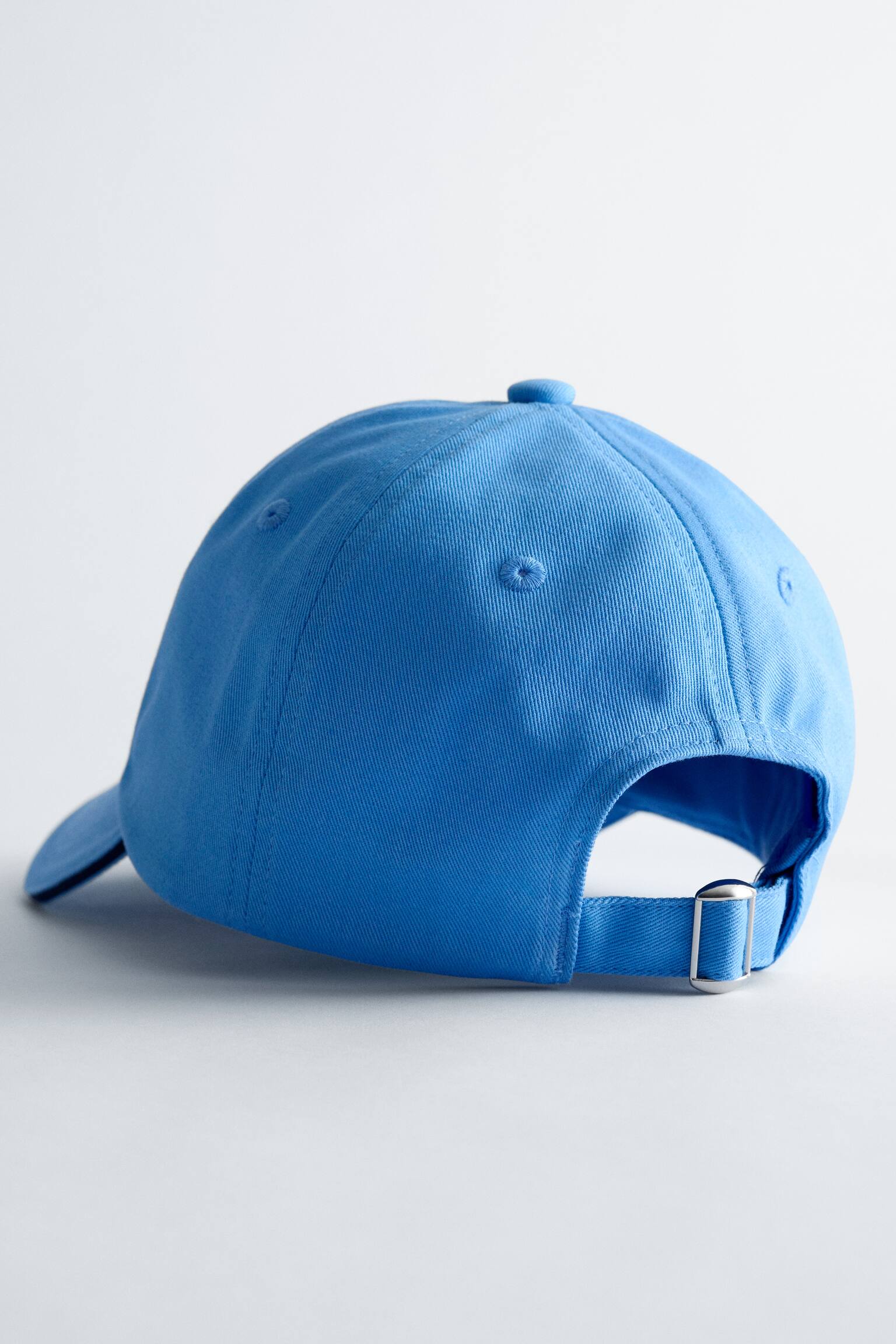 כובע בייסבול עשוי טוויל-כותנה - תכלת - 2