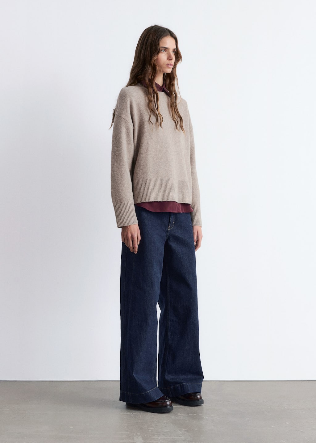 Image of Relaxed Knit Jumper