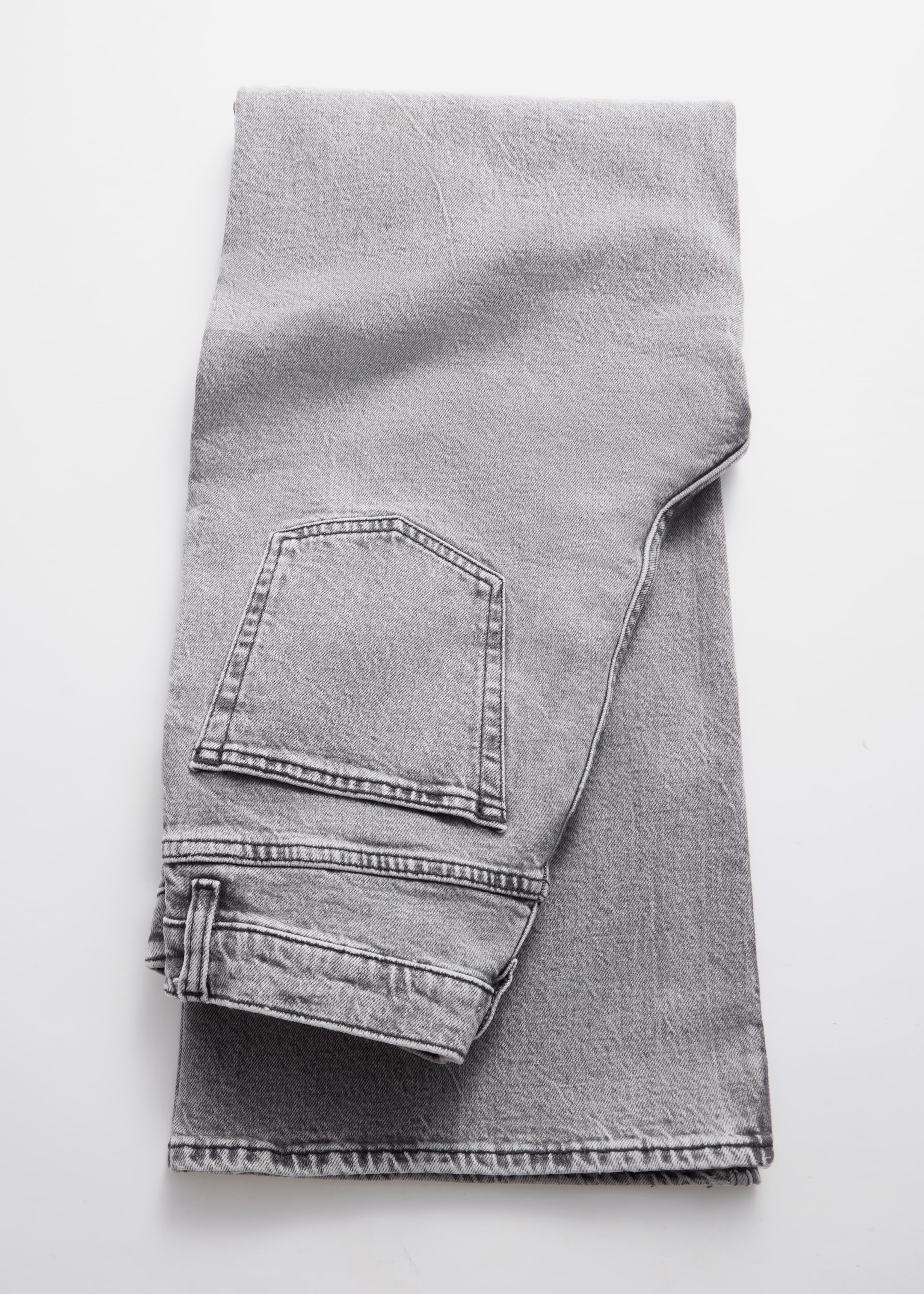 View larger image: Wide-Leg Jeans - Grey - Ladies | H&M GB 8