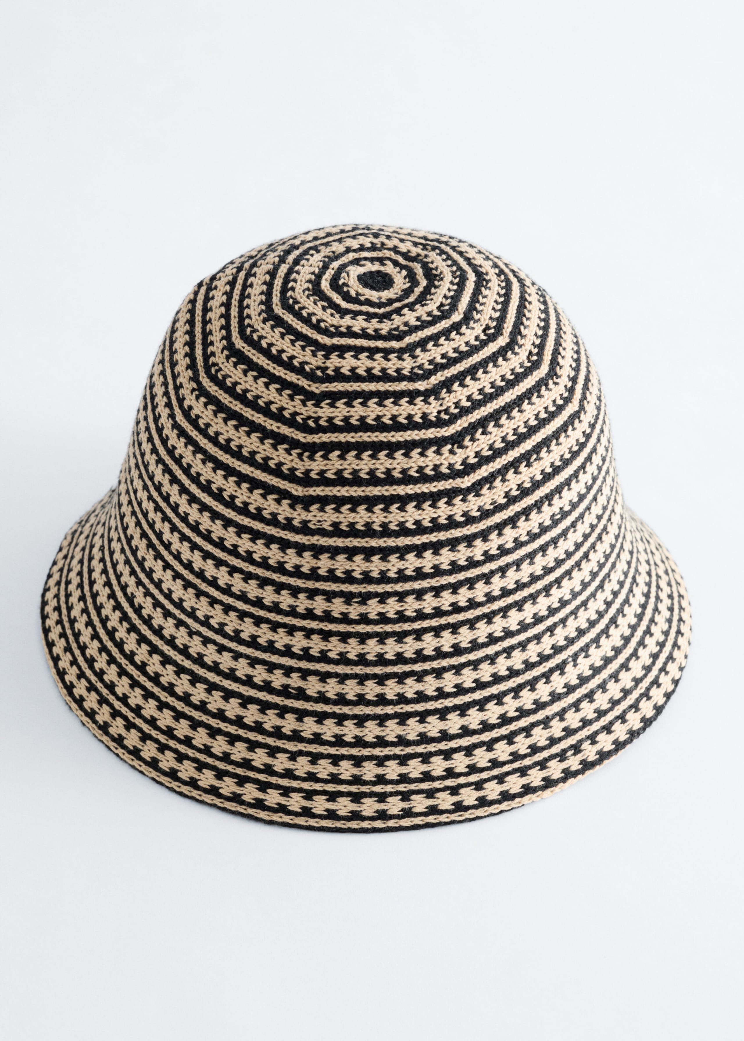 Crochet Bucket Hat - Yellow/Multi Colour - Still Life