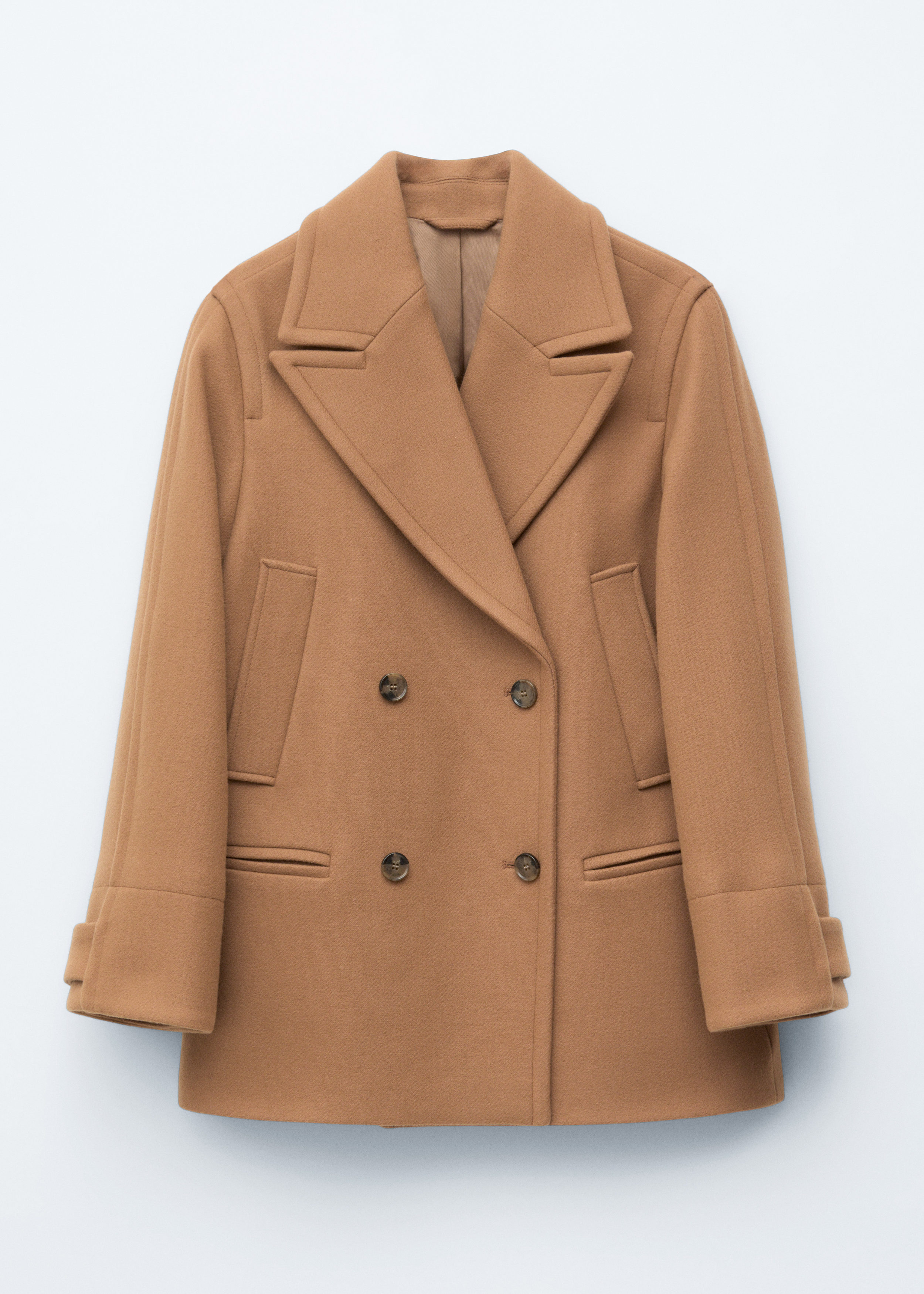 Tailored Wool Pea Coat