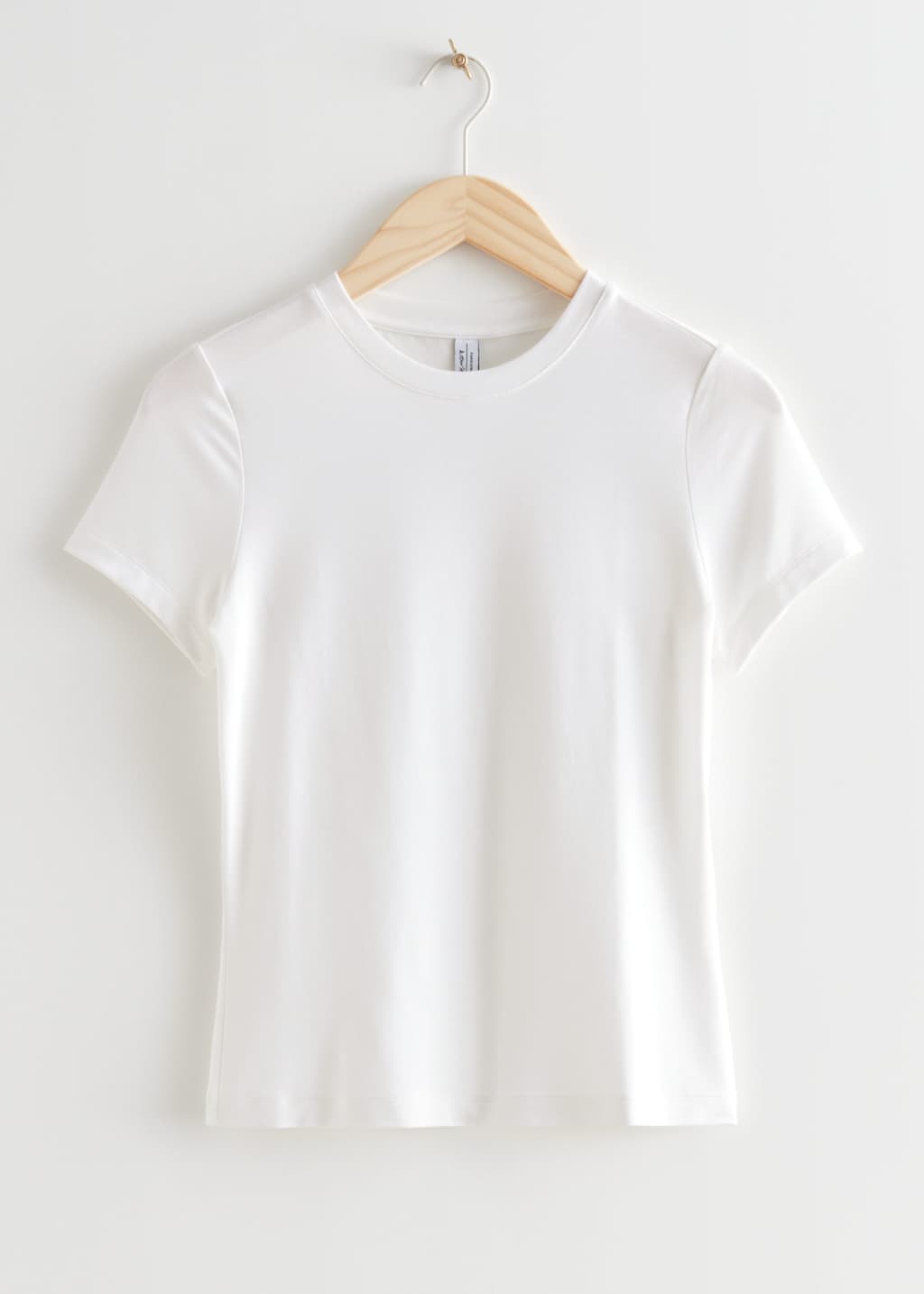 FittedT-Shirt - White - Bodegón