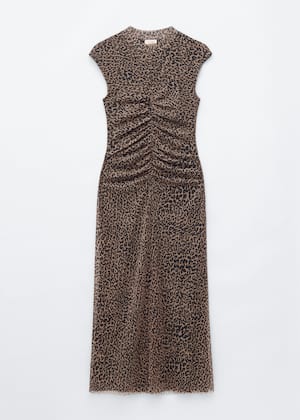 Brown Leopard Print