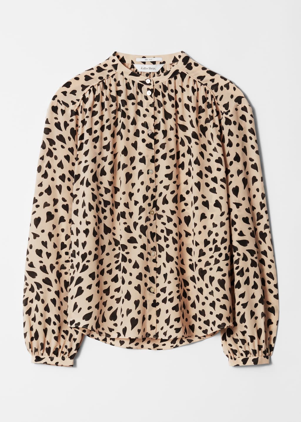 Image of Relaxed Silk Blouse