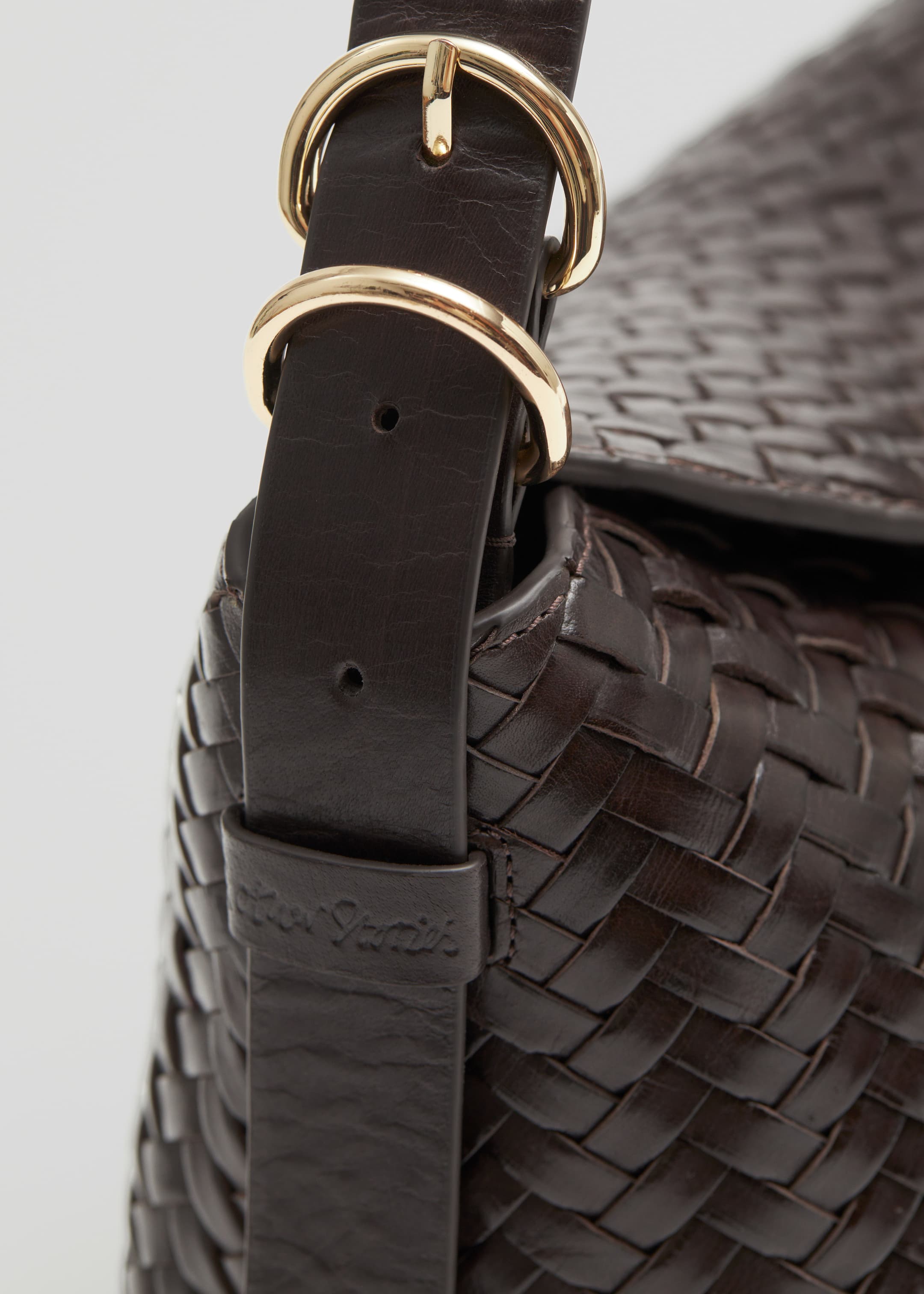 View larger image: Large Braided Shoulder Bag - Mahogany - Ladies | H&M GB 4