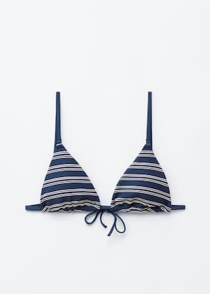 White/Blue Stripes