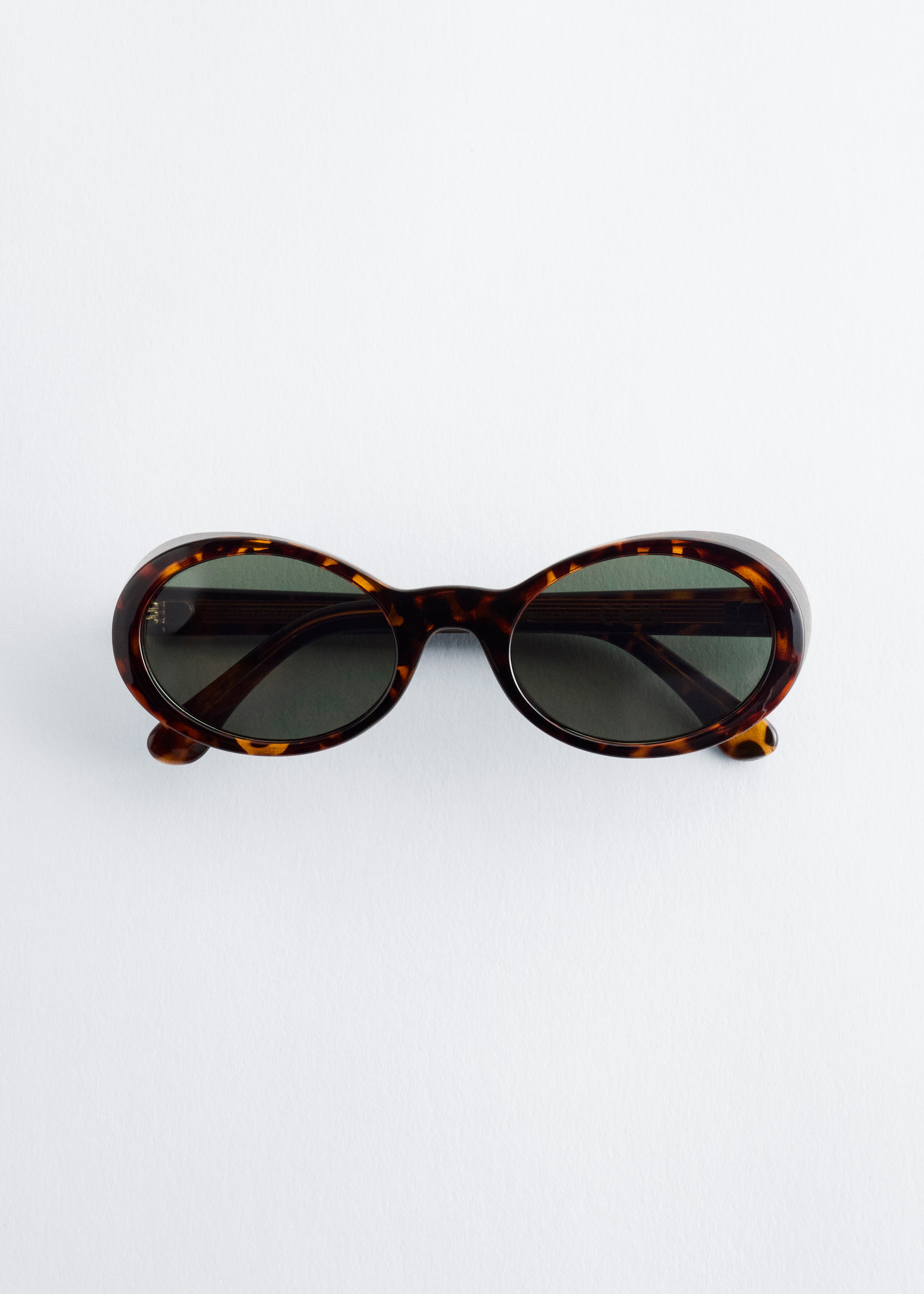 Oval Sunglasses - Brown/Tortoiseshell/Black
