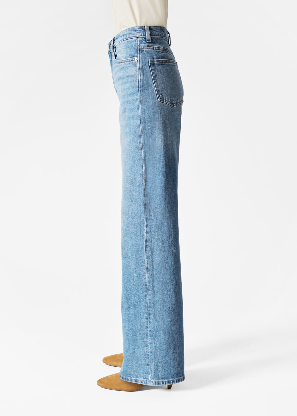 Image of Wide-Leg Jeans