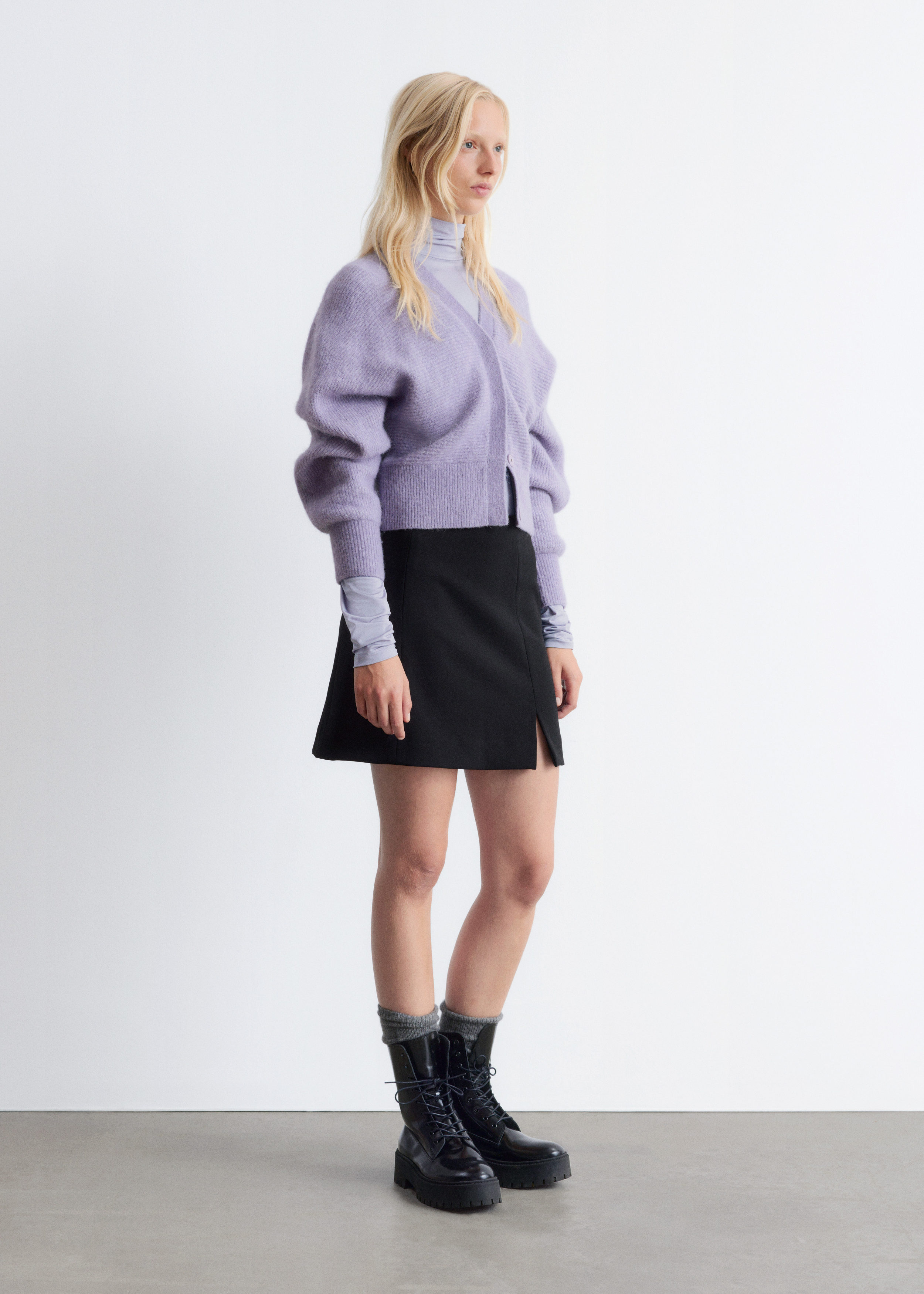 Asymmetric Cardigan - White - Cardigans - & Other Stories US