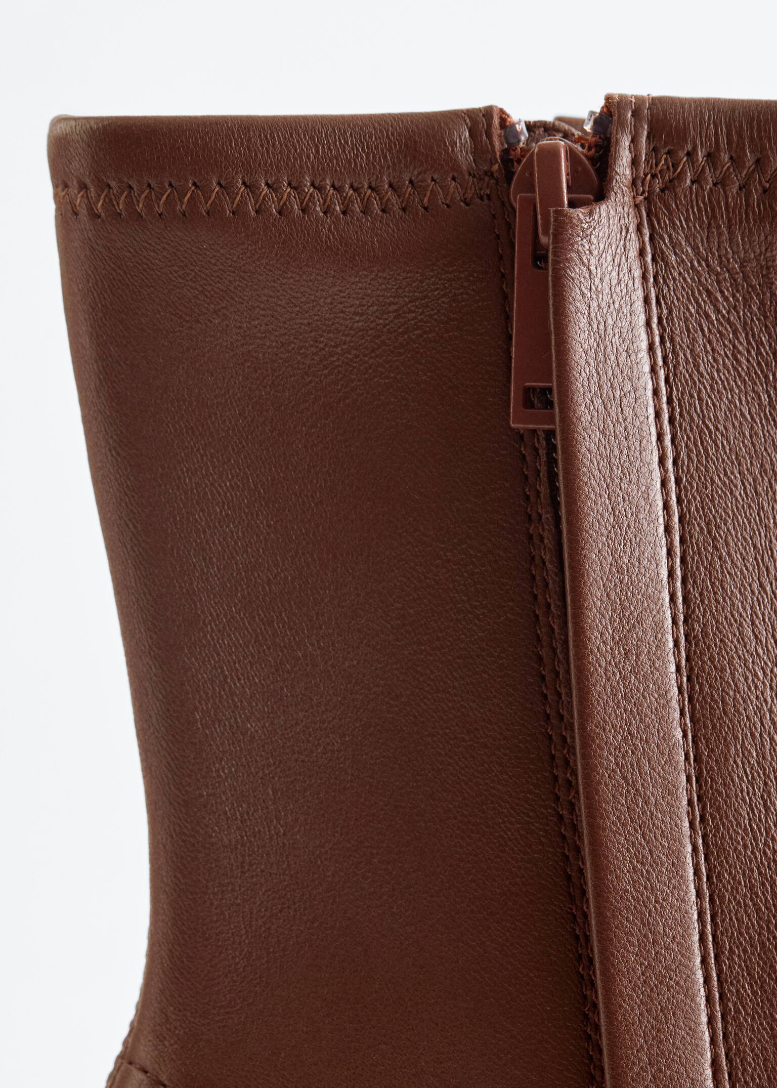 Sock-boots i nappa - Brun/Sort - 6